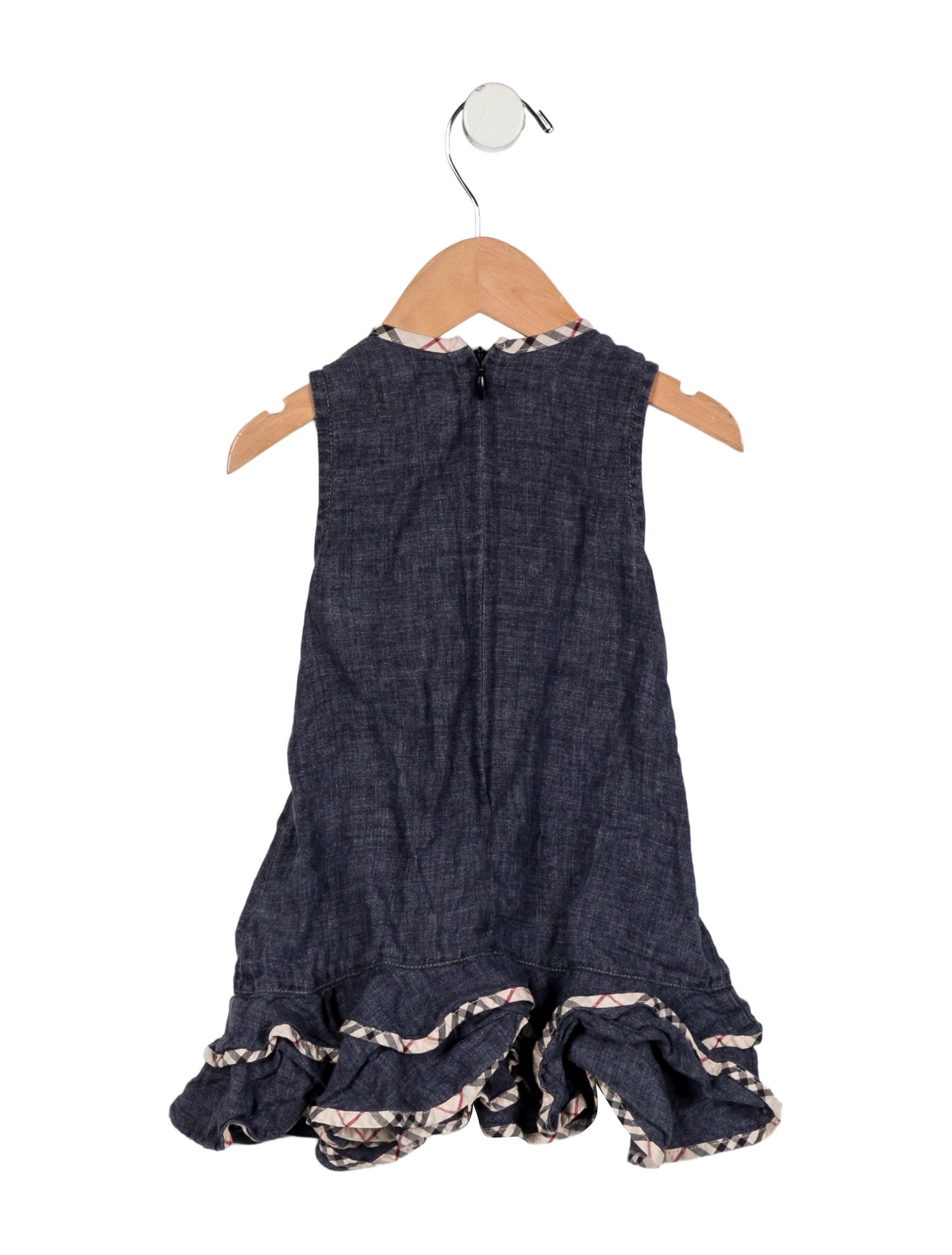 Burberry Toddler Girls' Sleeveless Denim Dress