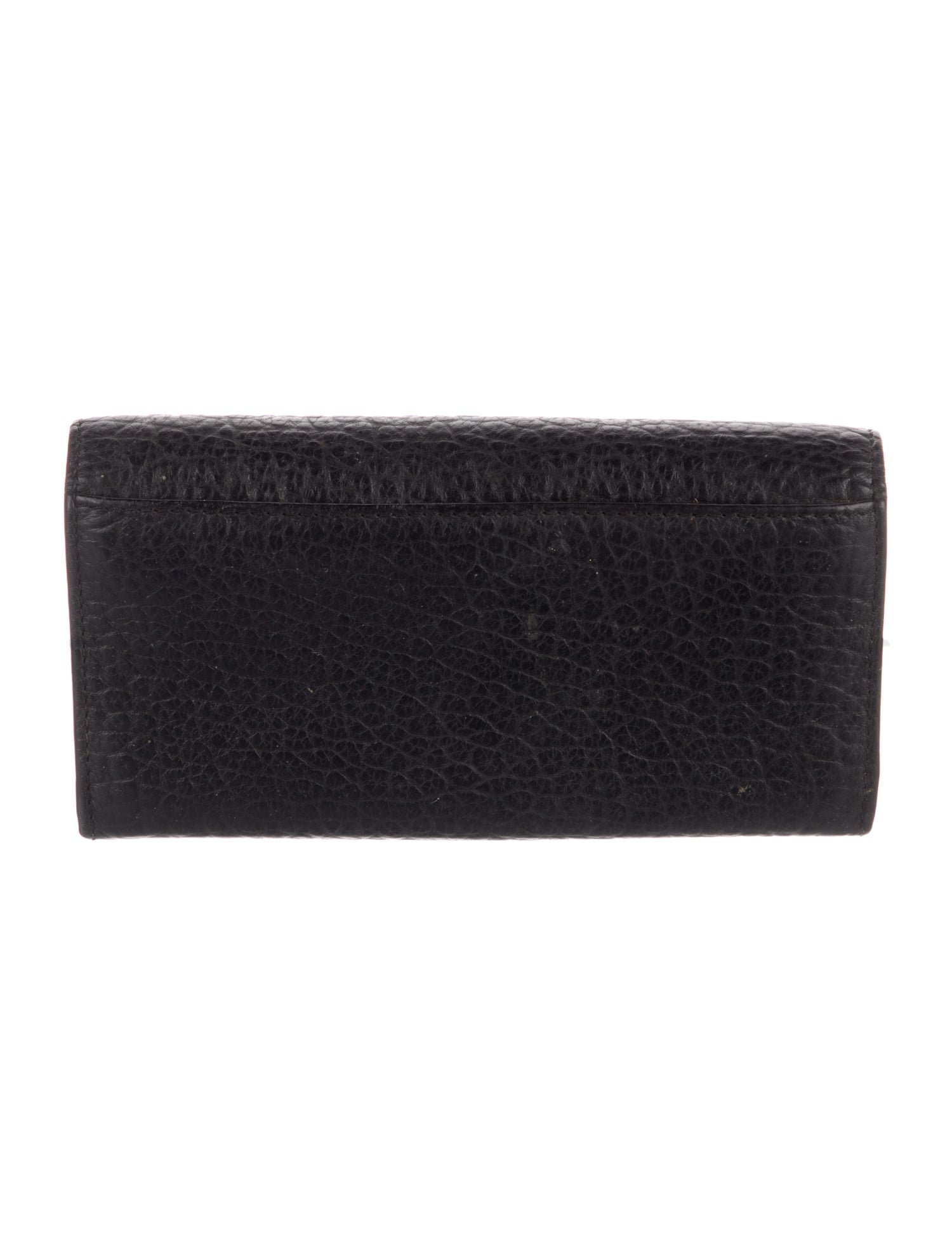 Burberry Leather Continental Wallet