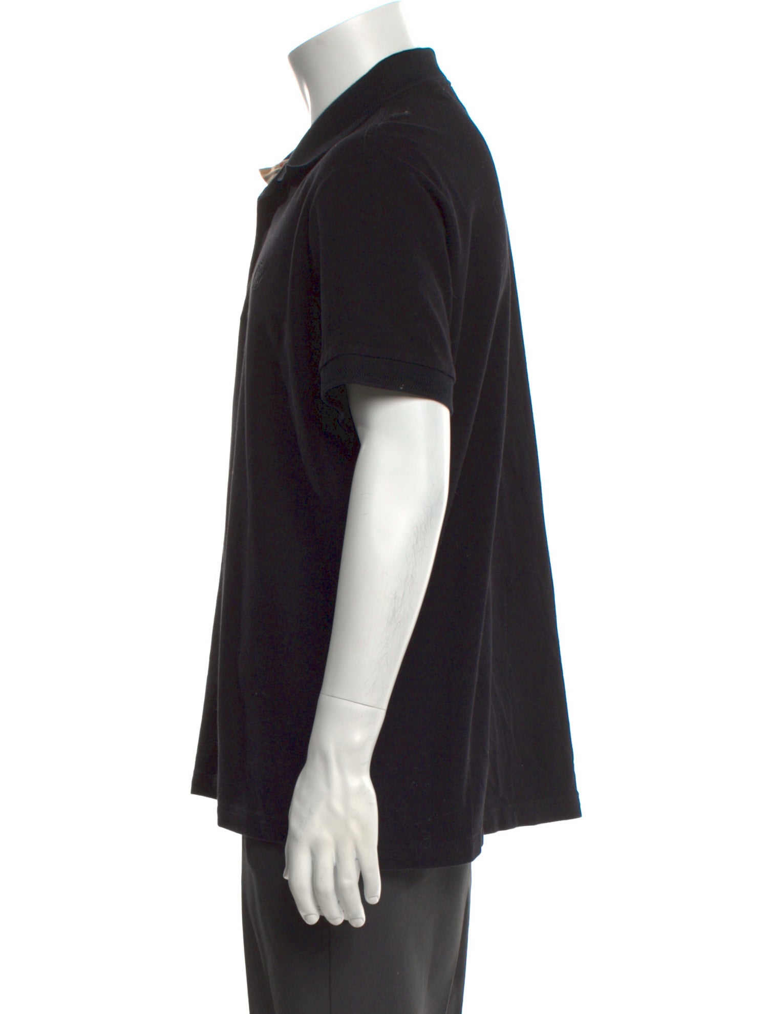 Burberry TB Monogram Collar Polo Shirt