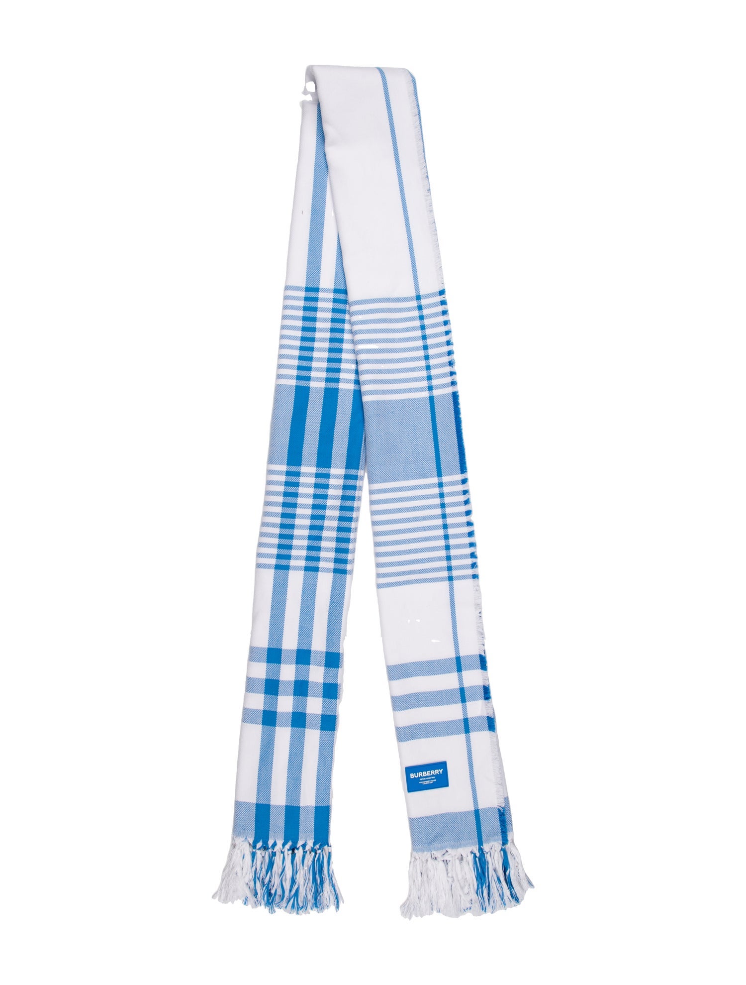 Burberry Plaid Print Scarf w/ Tags