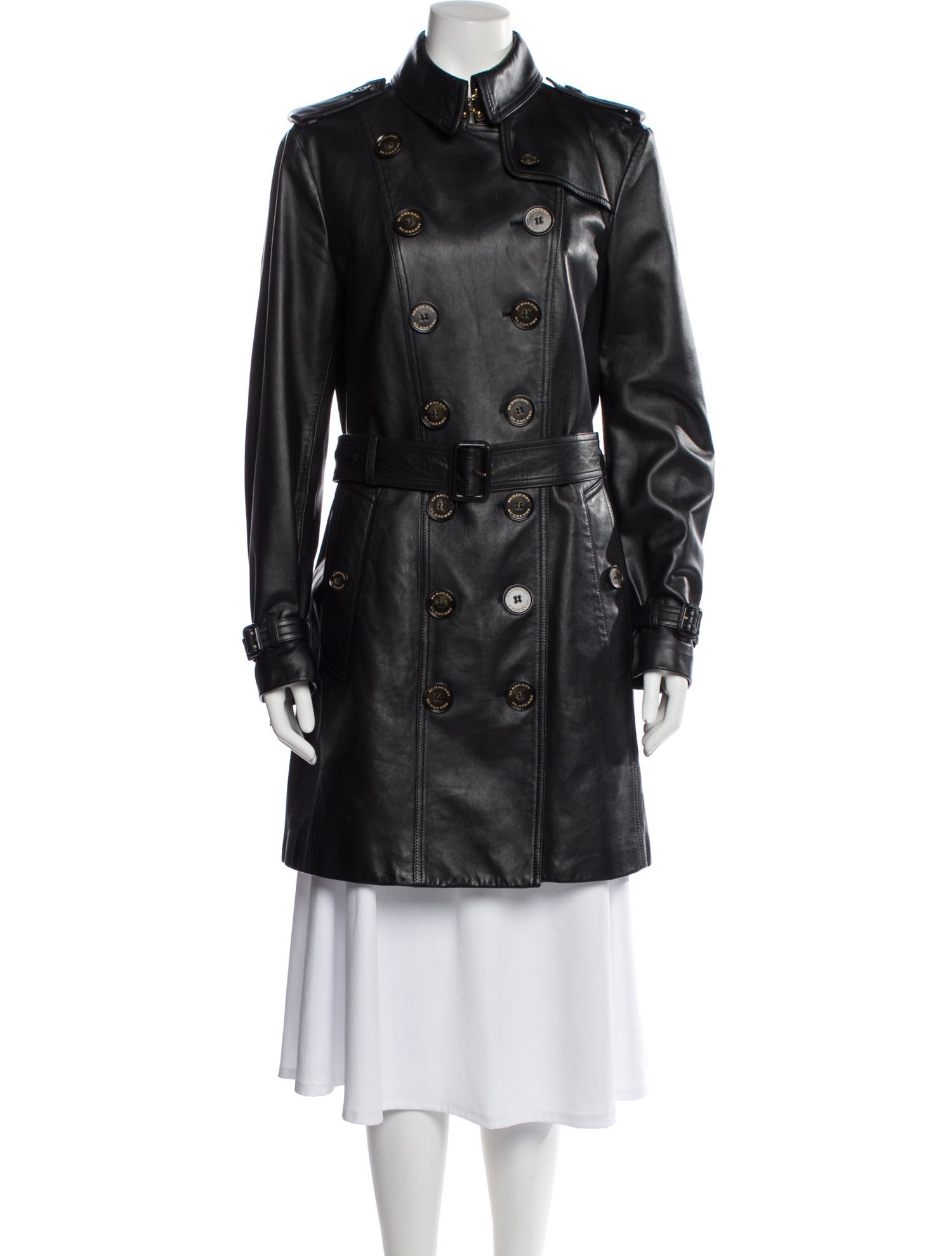 Giorgio Armani Vintage 1990's Trench Coat - Neutrals Coats