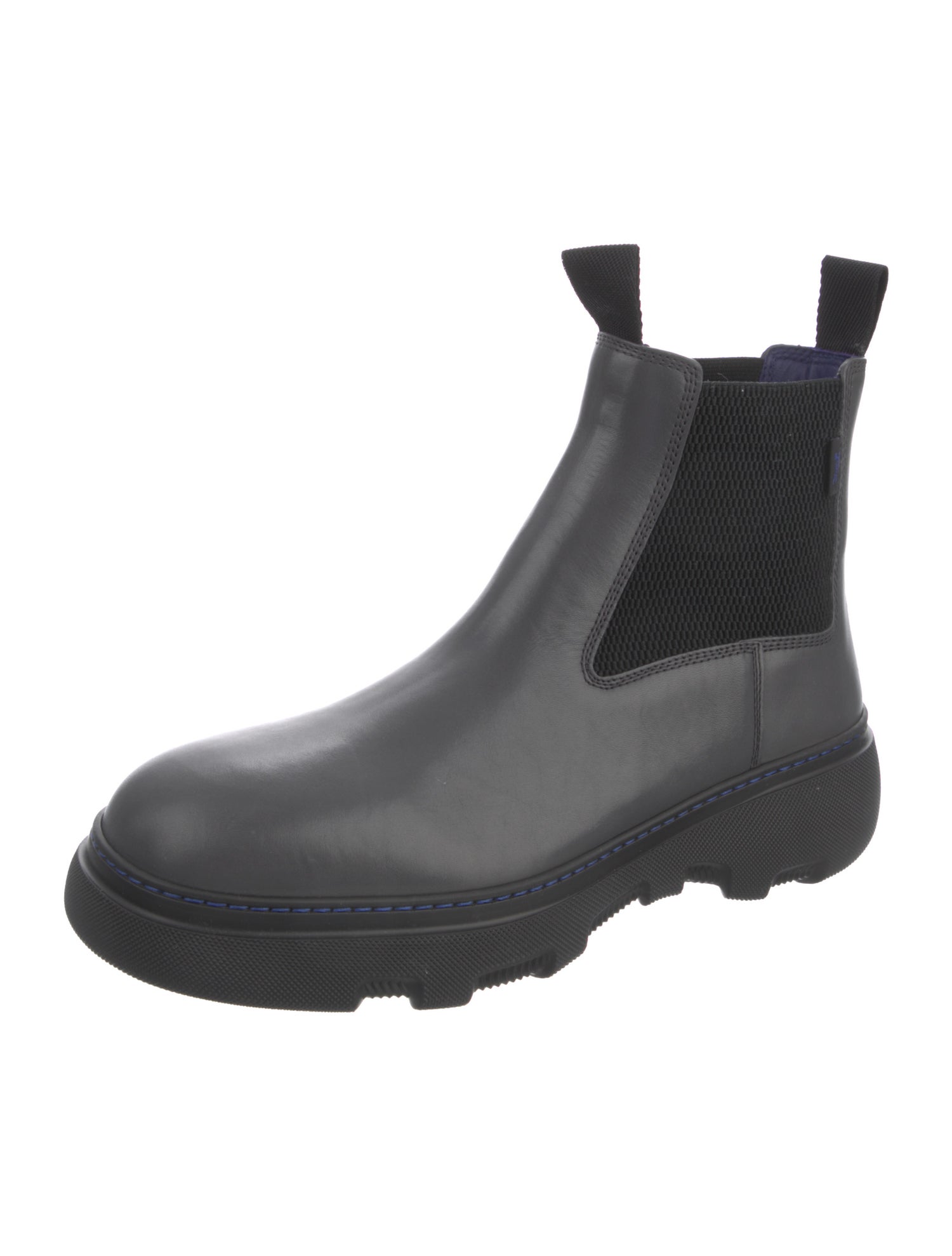 Burberry Leather Chelsea Boots