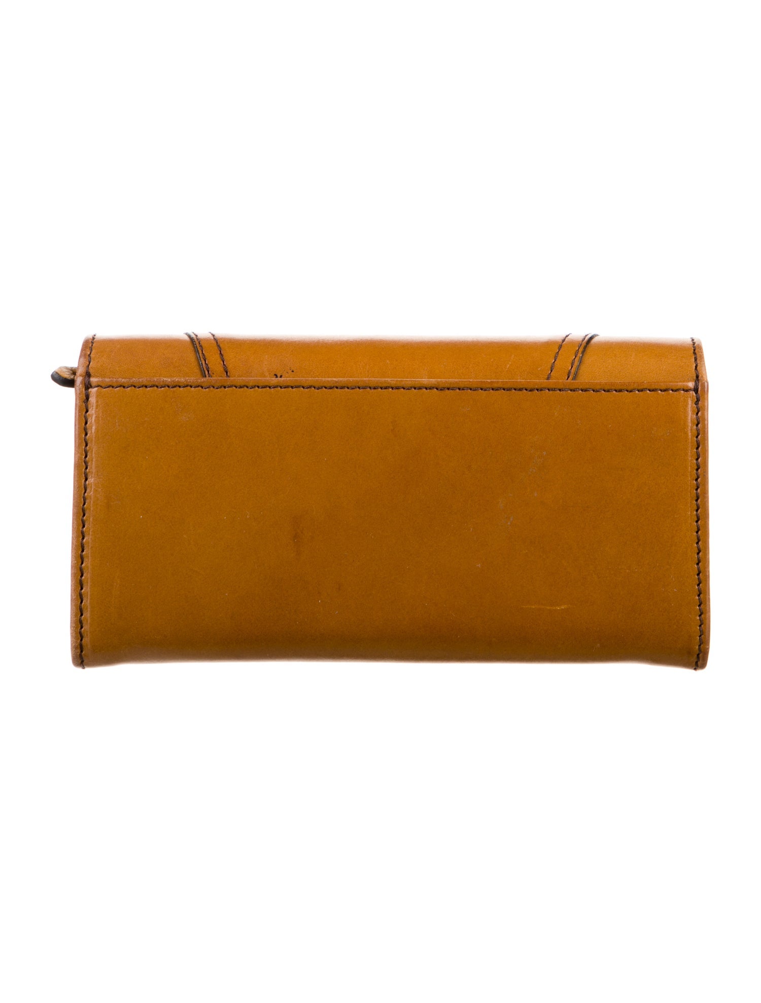 Burberry Leather Continental Wallet