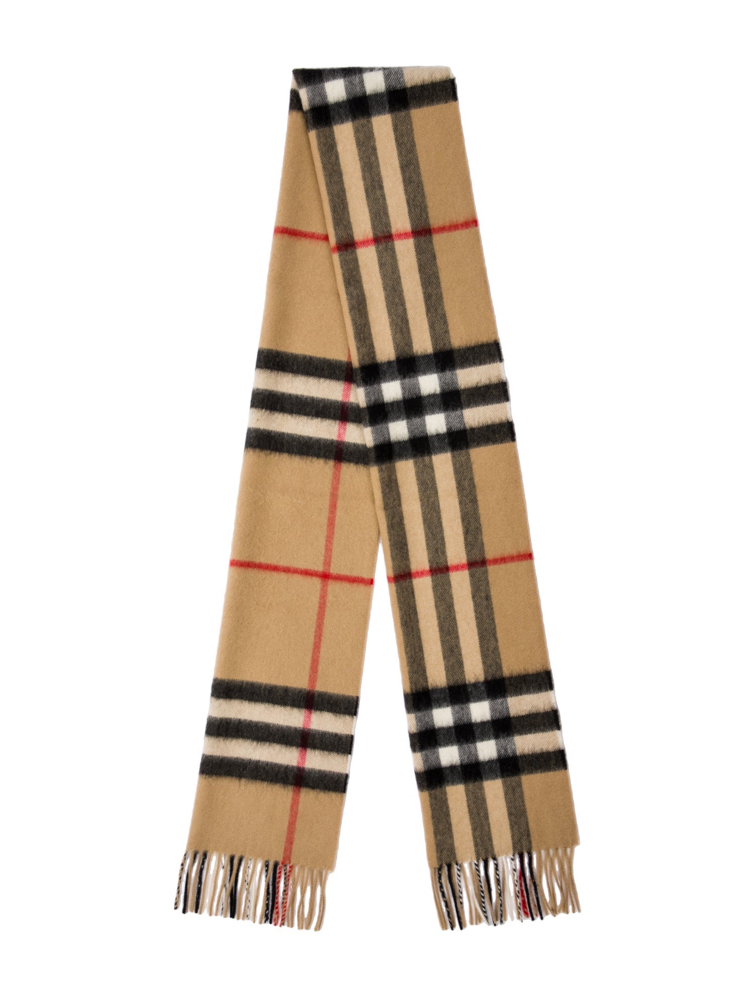 Burberry Cashmere House Check Pattern Scarf w/ Tags