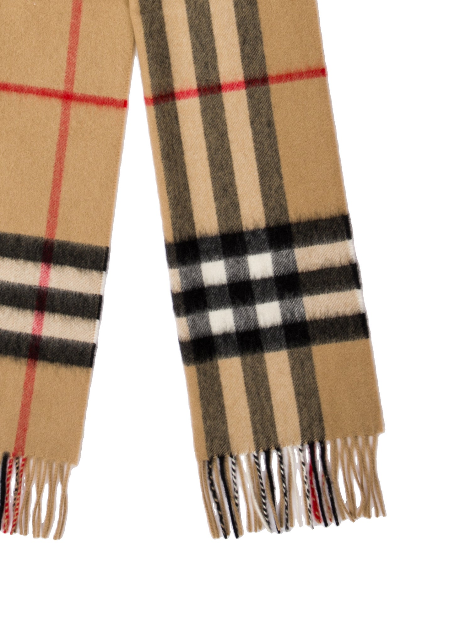 Burberry Cashmere House Check Pattern Scarf w/ Tags