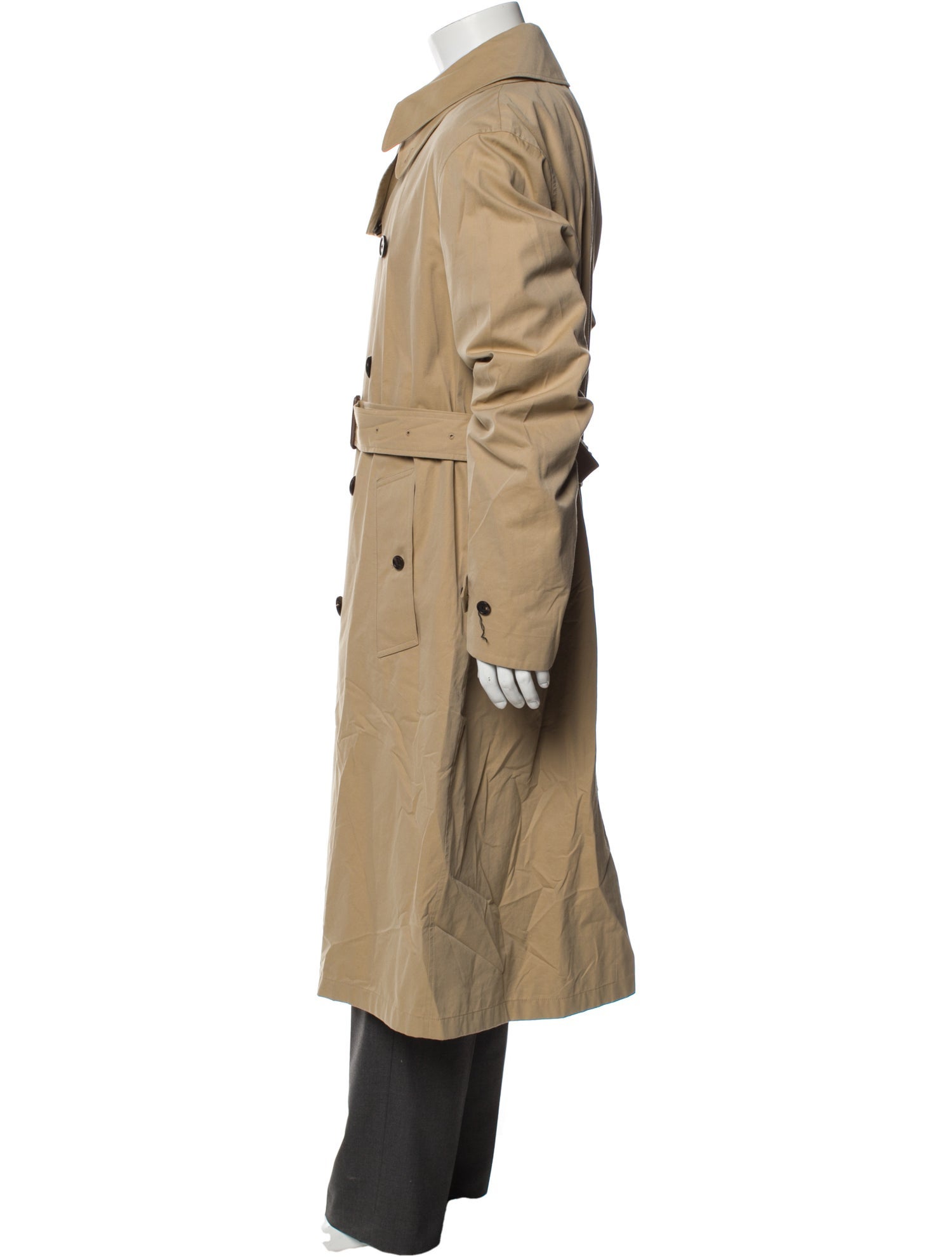 Burberry House Check Pattern Trench Coat