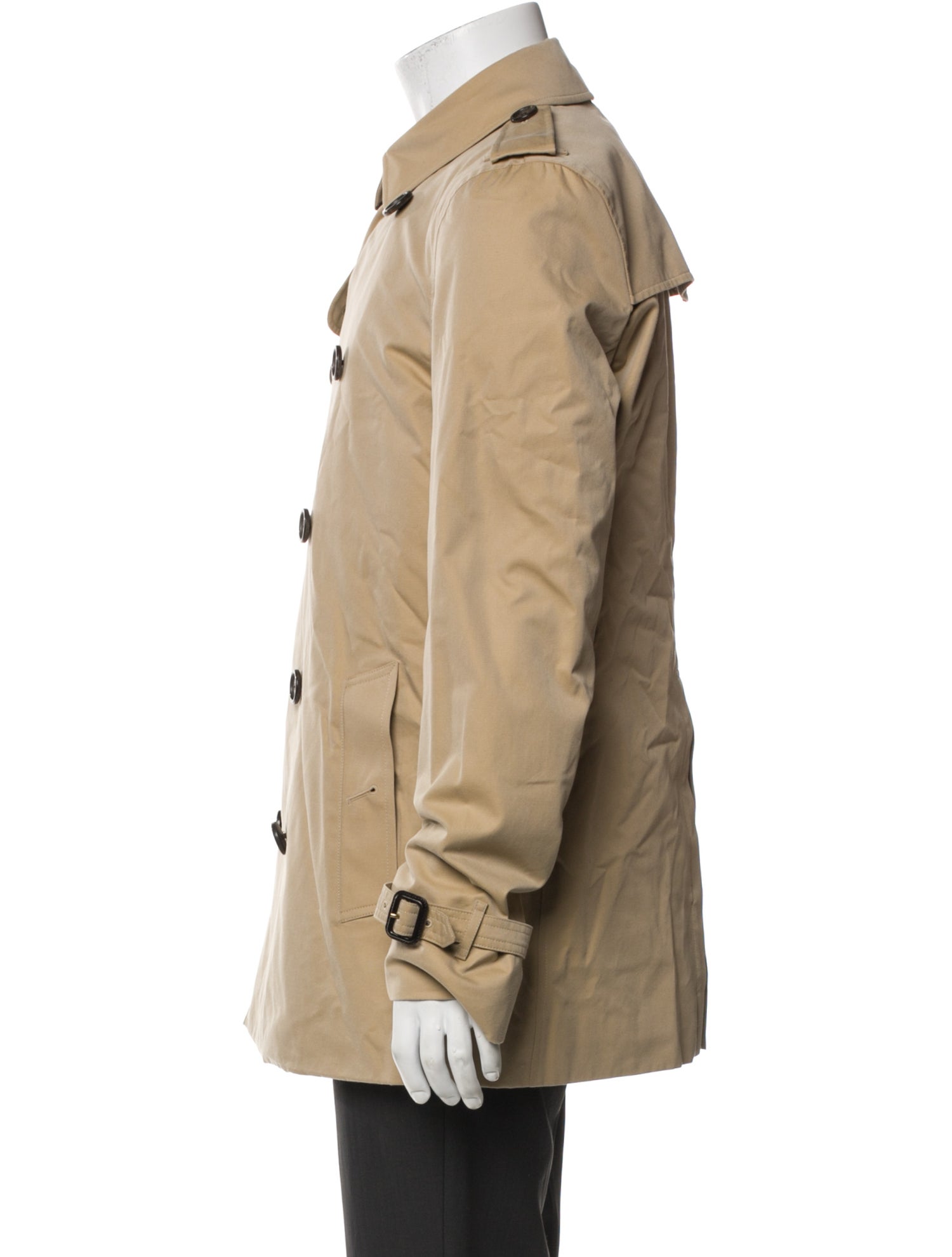 Burberry Nova Check Pattern Peacoat