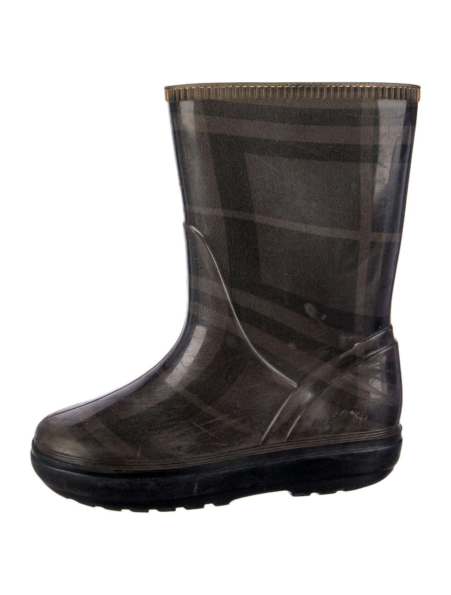 Burberry kids toddler rubber burberry boots