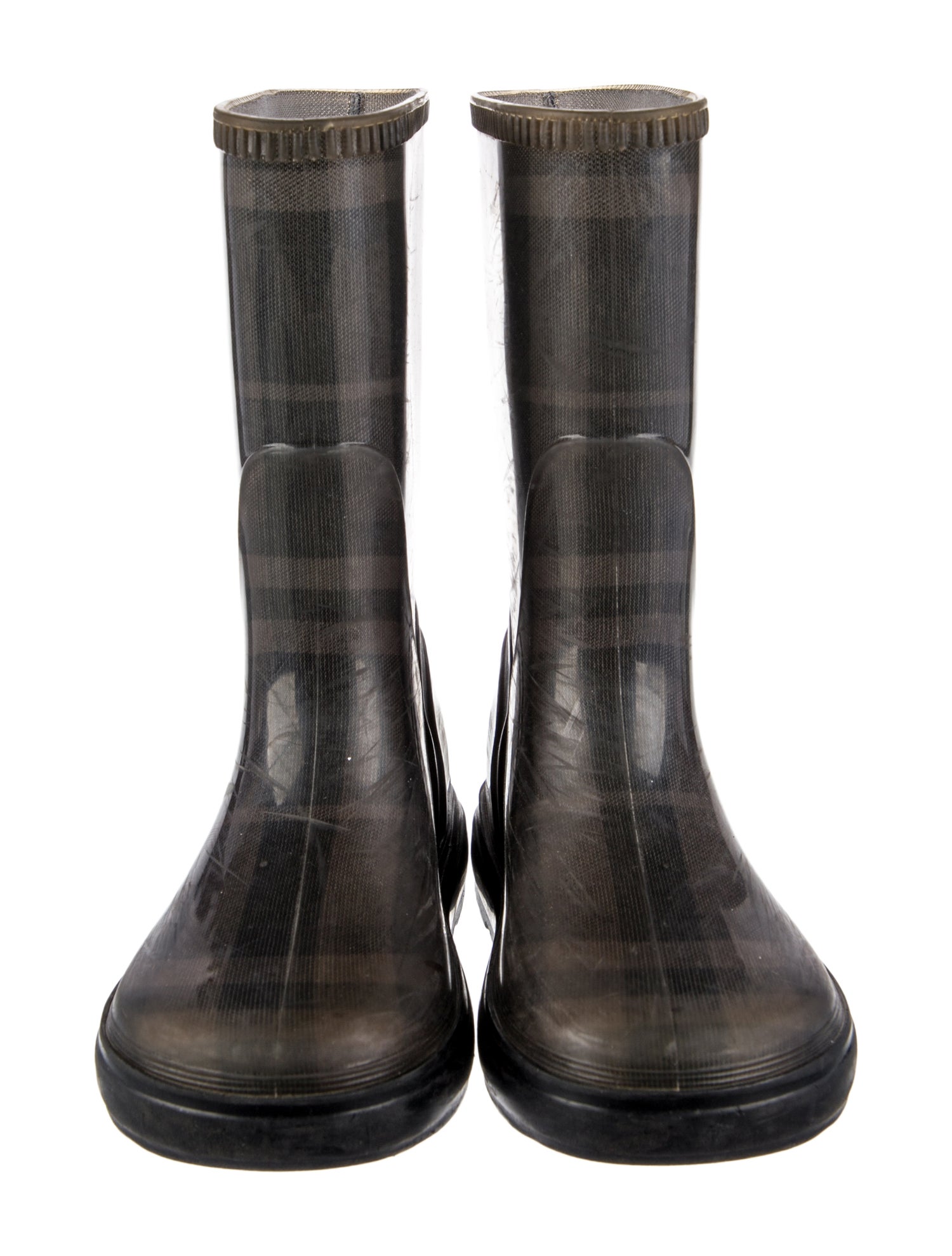 Burberry kids toddler rubber burberry boots