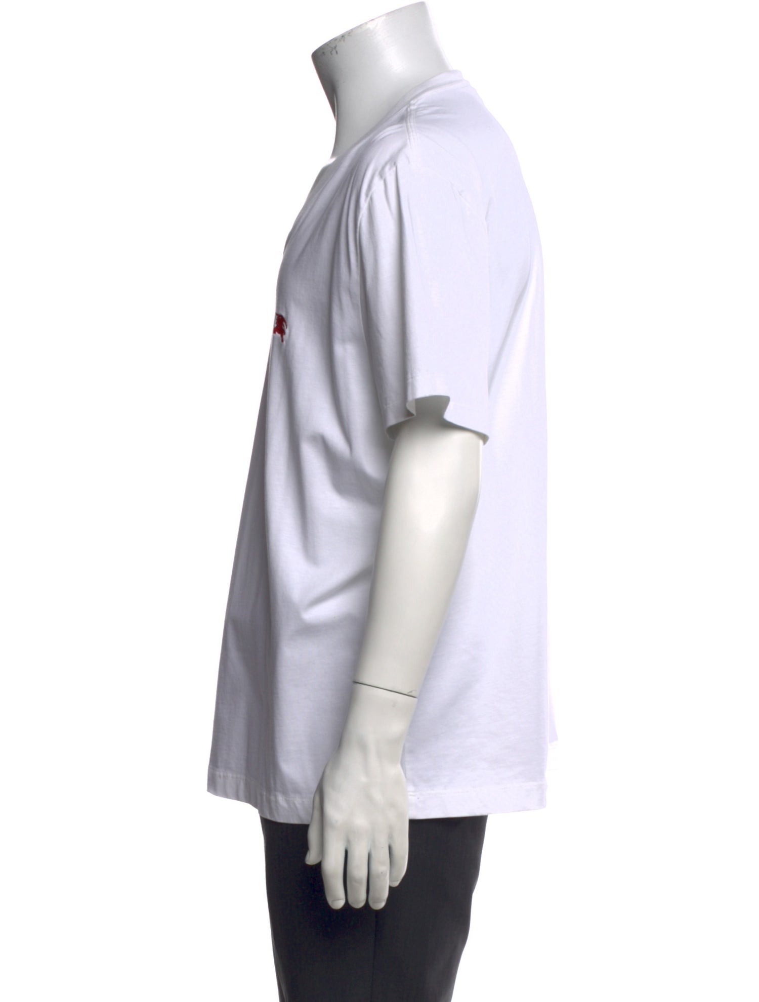 Burberry V-Neck Short Sleeve T-Shirt