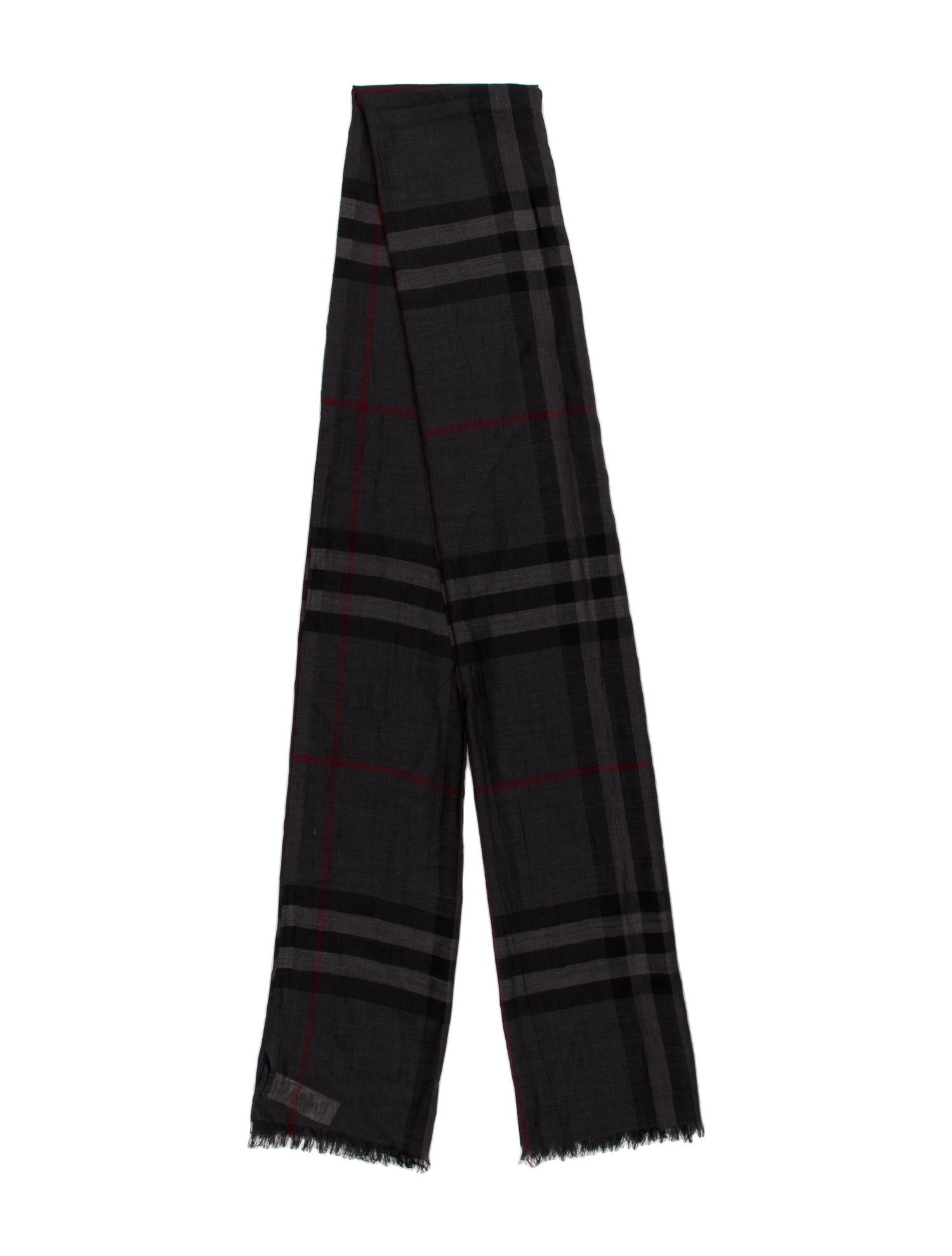 Burberry Silk Striped Scarf