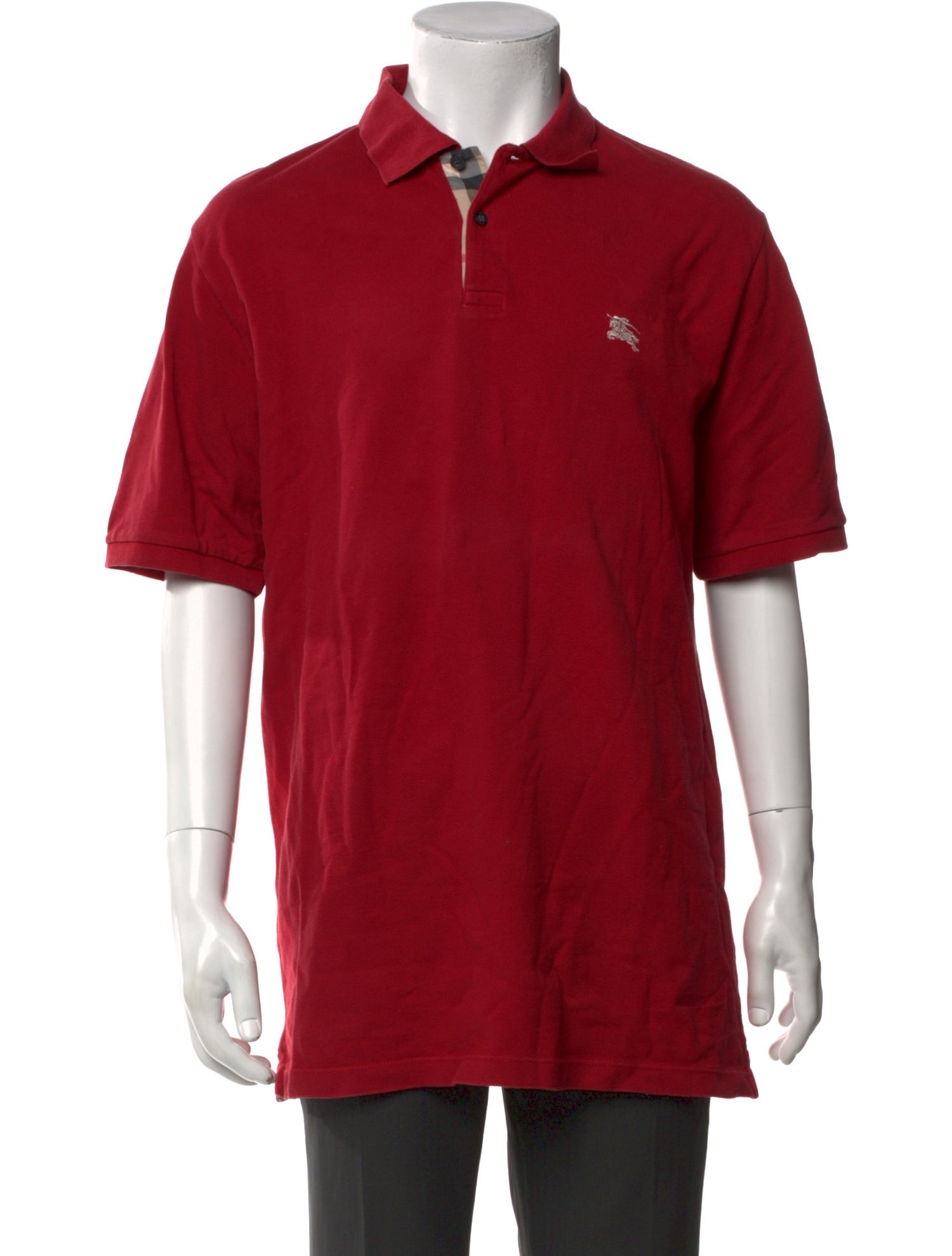 Burberry Collar Short Sleeve Polo Shirt
