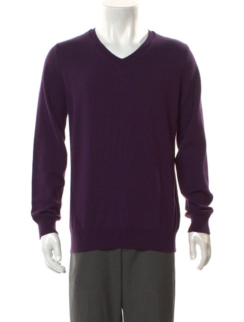 Burberry Exploded Check Pattern Merino Wool Pullover