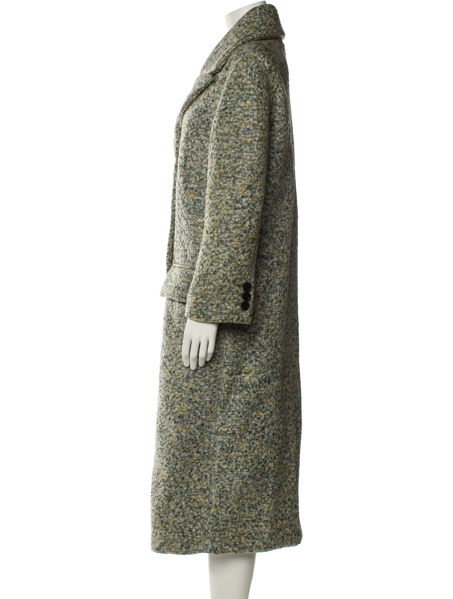 Burberry Prorsum Cashmere Faux Fur Coat