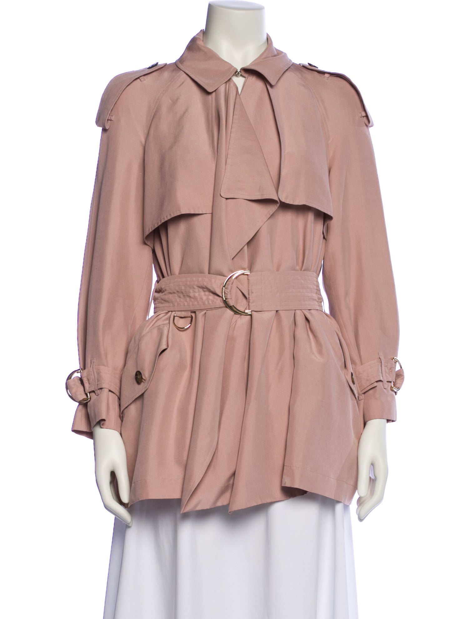 Burberry Silk Utility Jacket