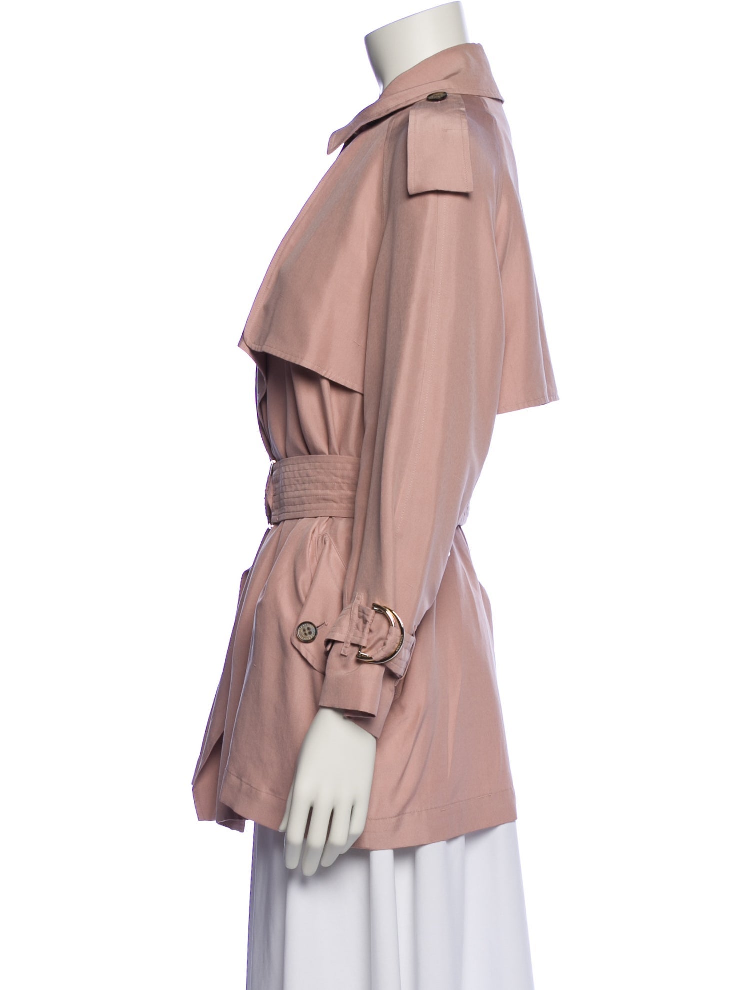 Burberry Silk Utility Jacket