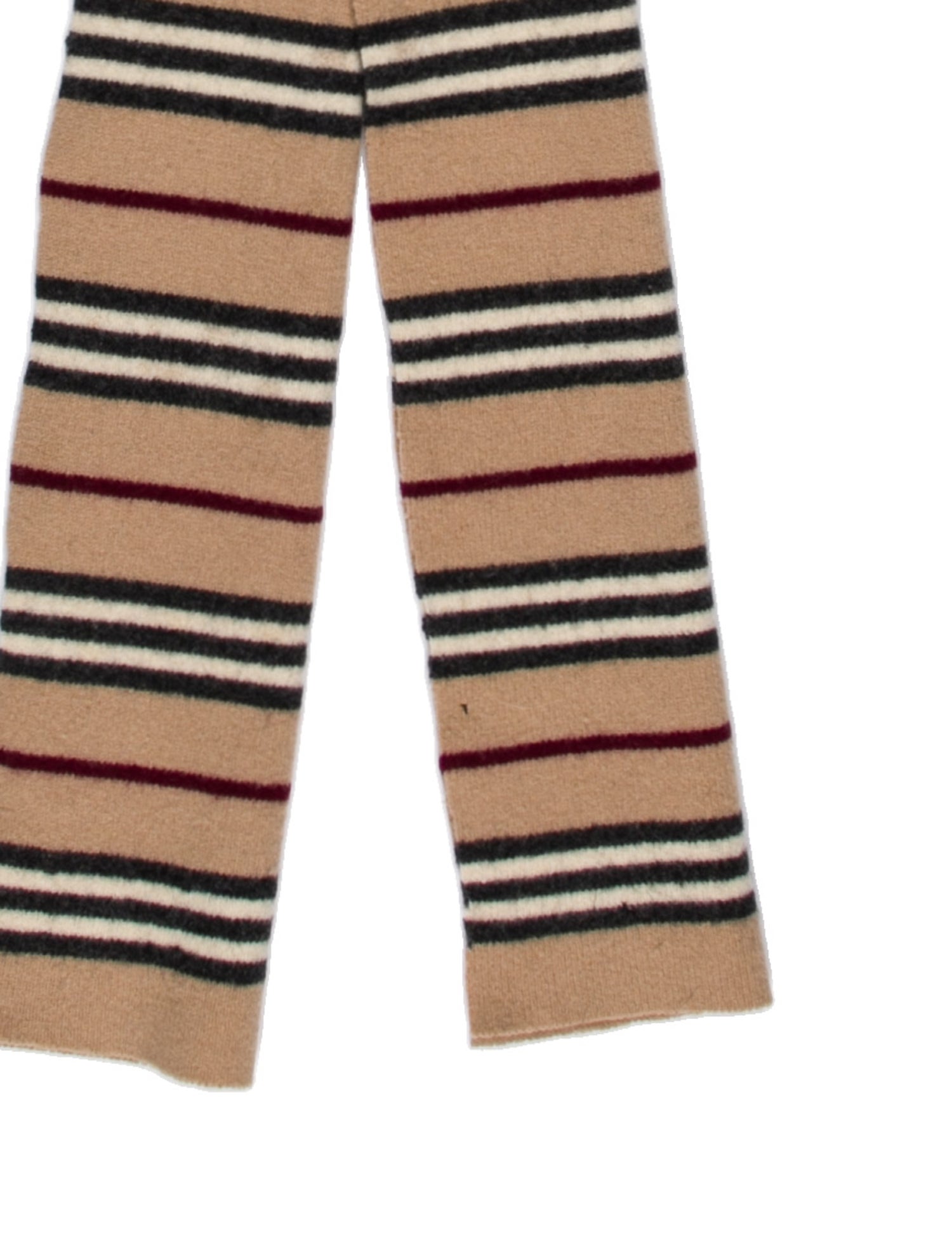 Burberry Lambswool Striped Scarf