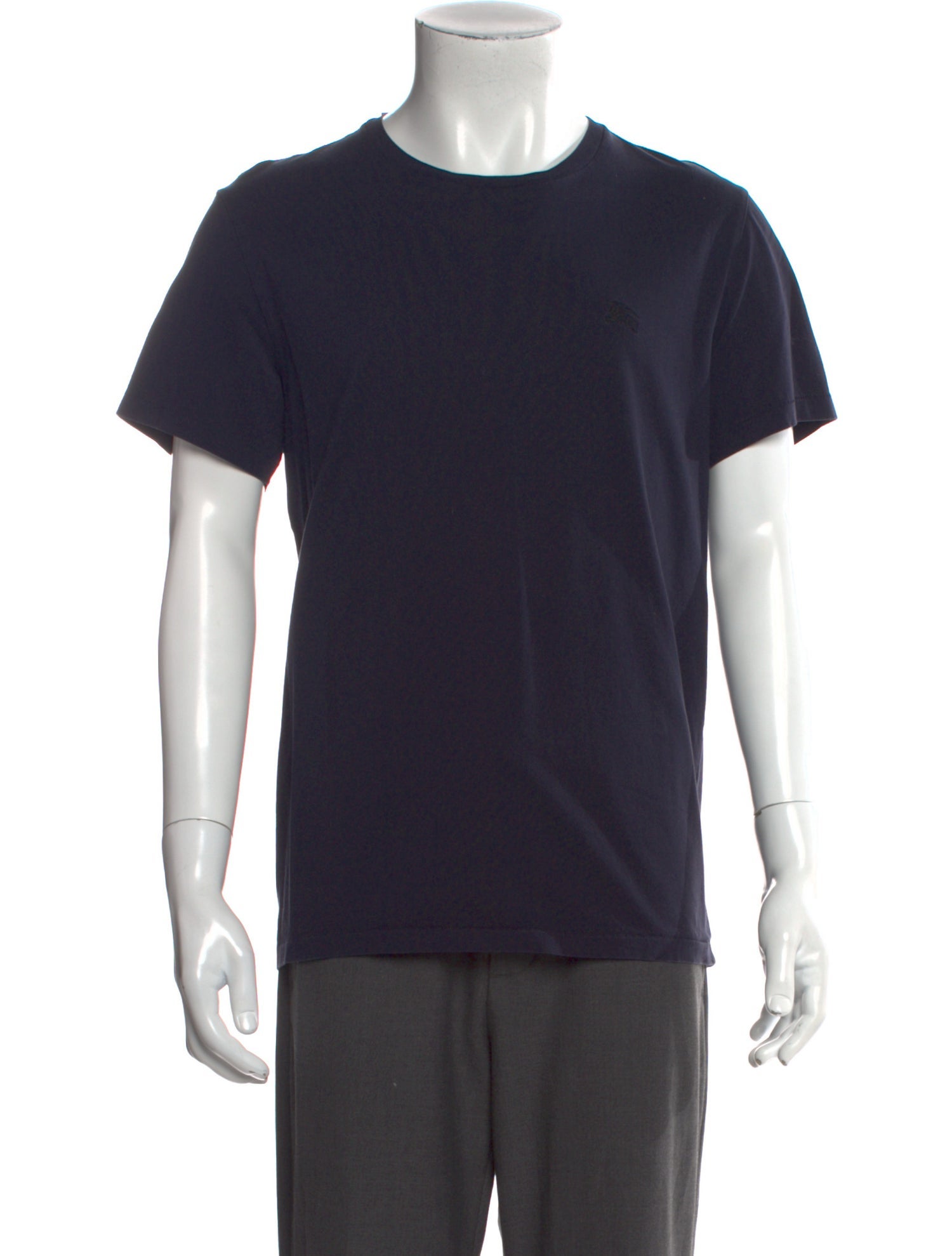 Burberry Nova Check Pattern Crew Neck T-Shirt