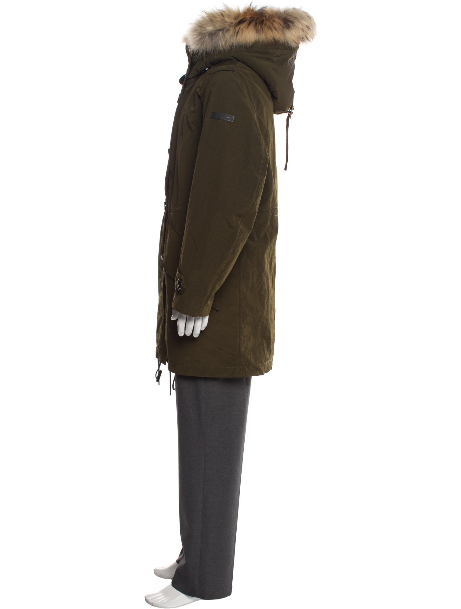 Burberry Nova Check Pattern Parka