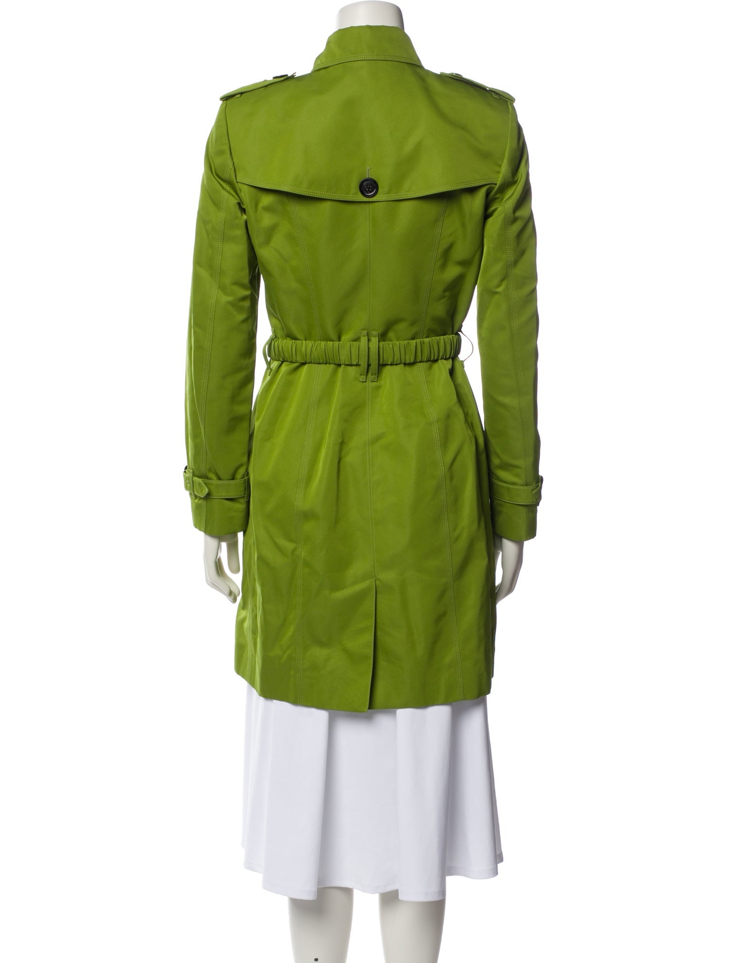 Burberry London Trench Coat - Green Coats, Clothing - BUR557351