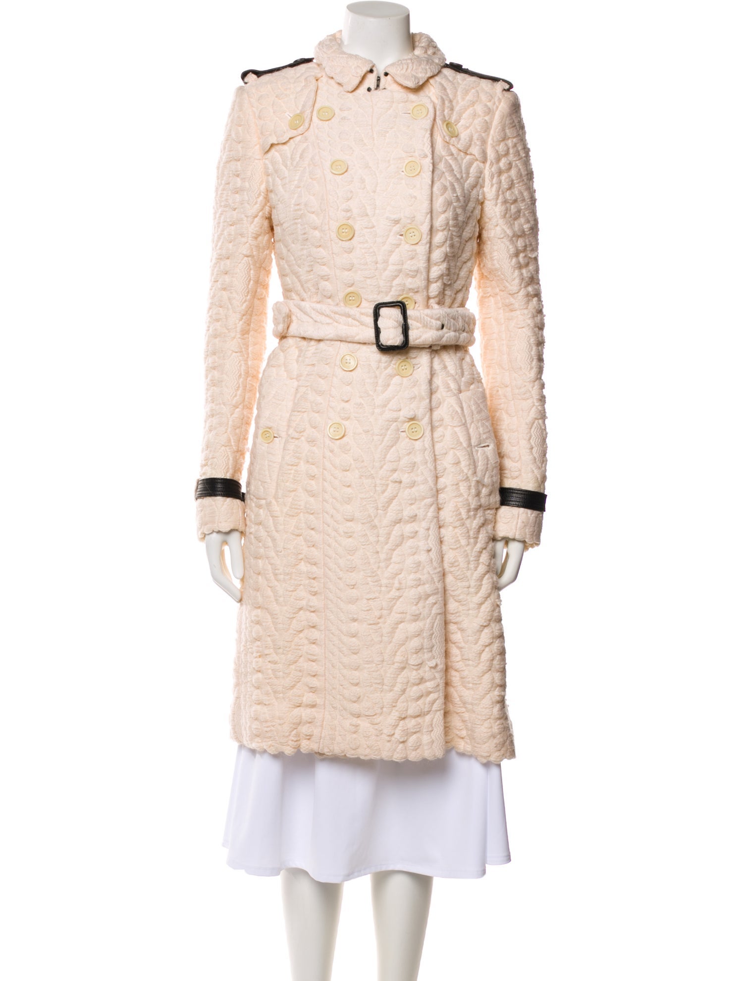 Burberry Wool Trench Coat