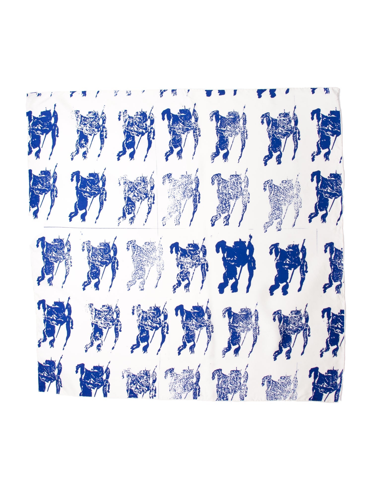 Burberry Silk House Check Pattern Scarf