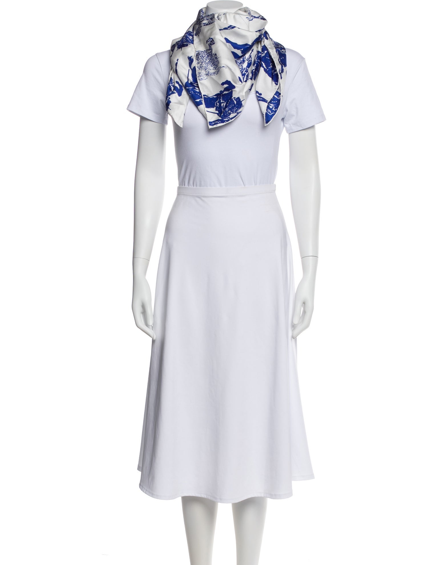 Burberry Silk House Check Pattern Scarf