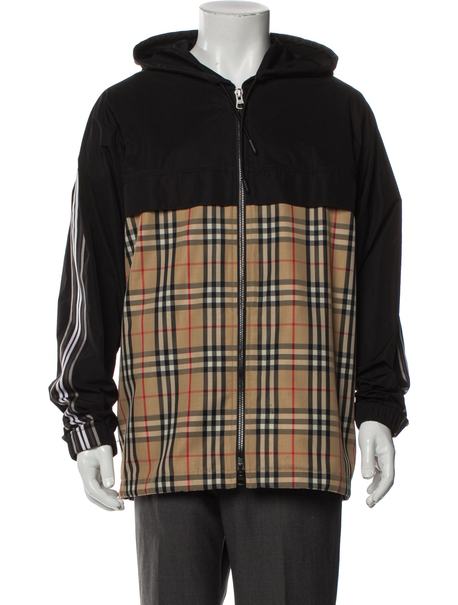Burberry House Check Pattern Windbreaker