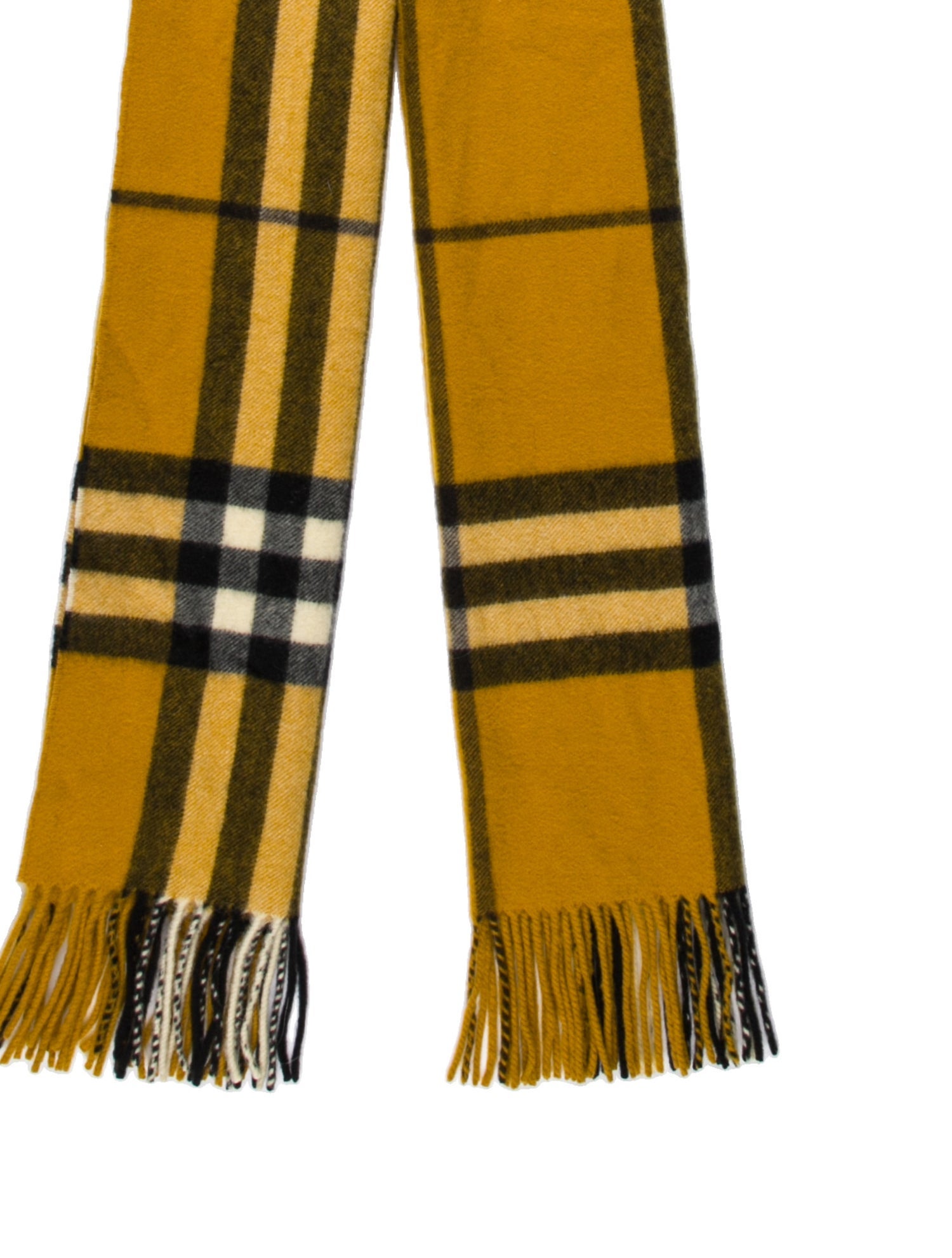 Burberry Cashmere Striped Scarf