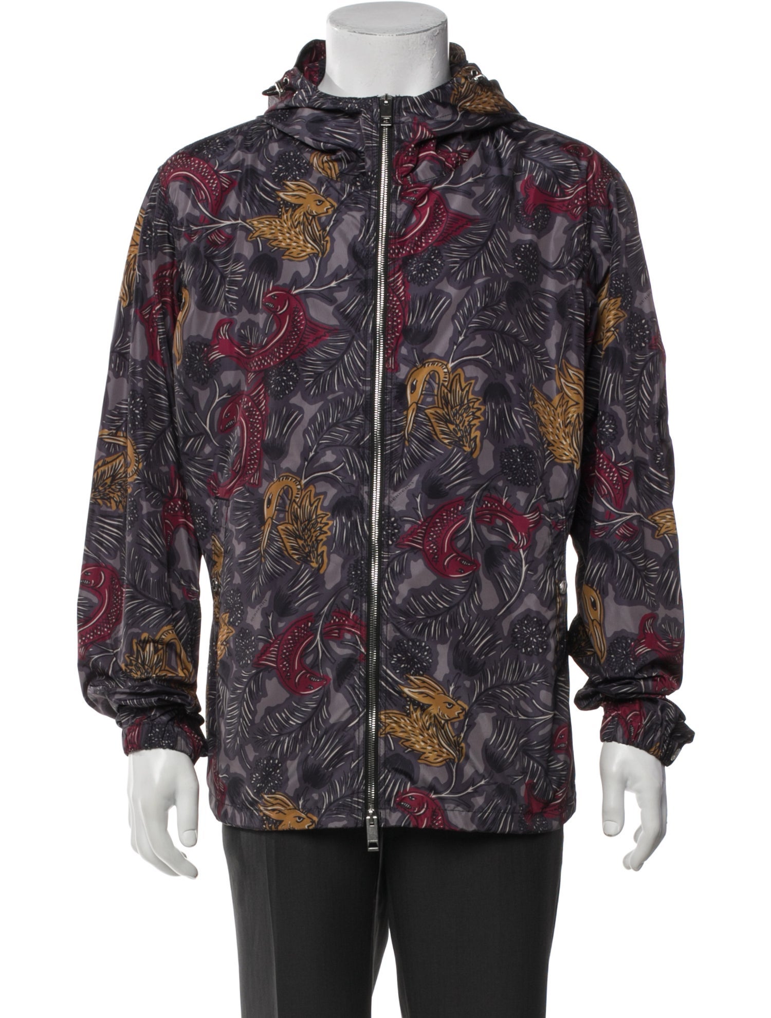 Burberry Printed Windbreaker