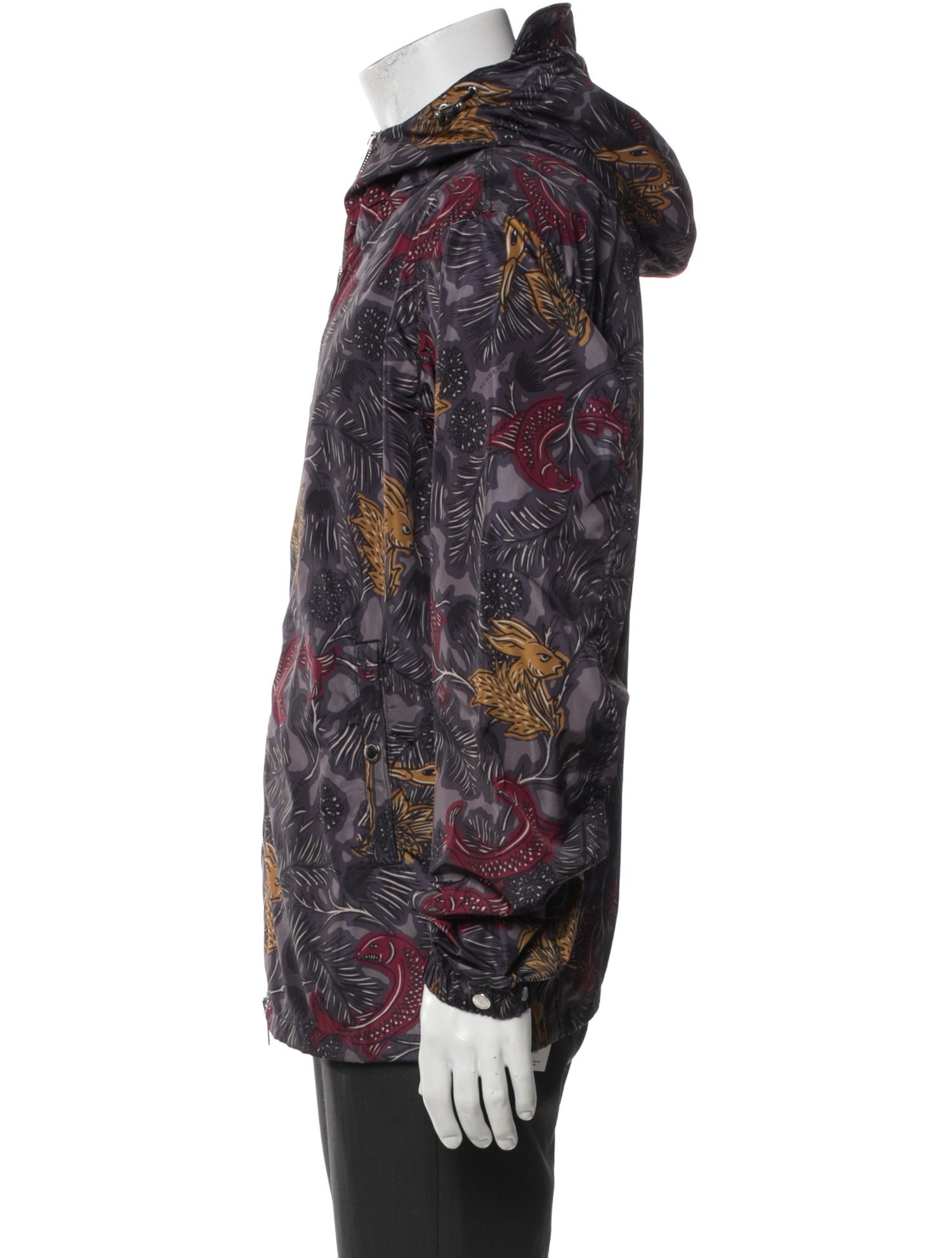 Burberry Printed Windbreaker