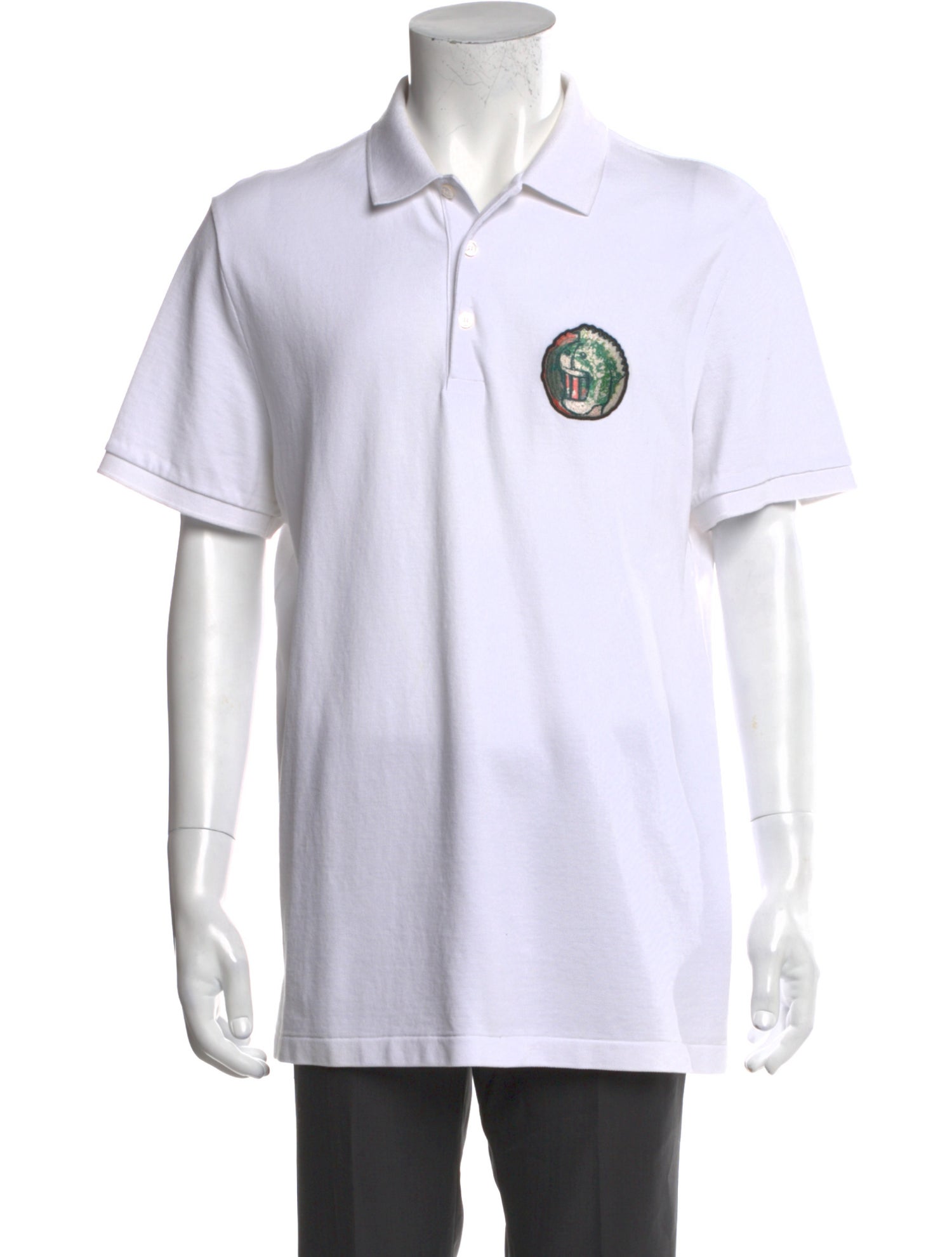 Burberry House Check Pattern Crew Neck Polo Shirt