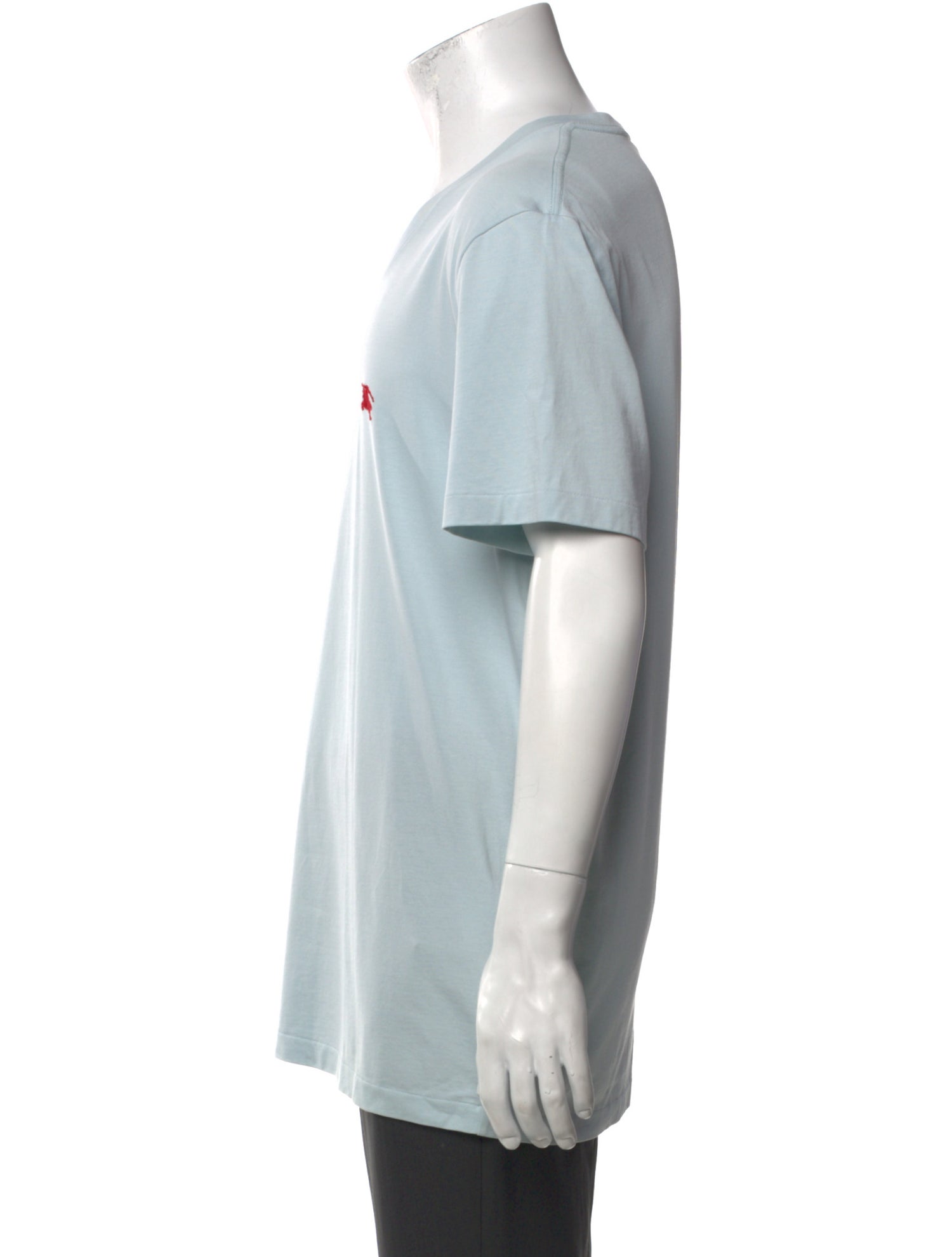 Burberry V-Neck Short Sleeve T-Shirt