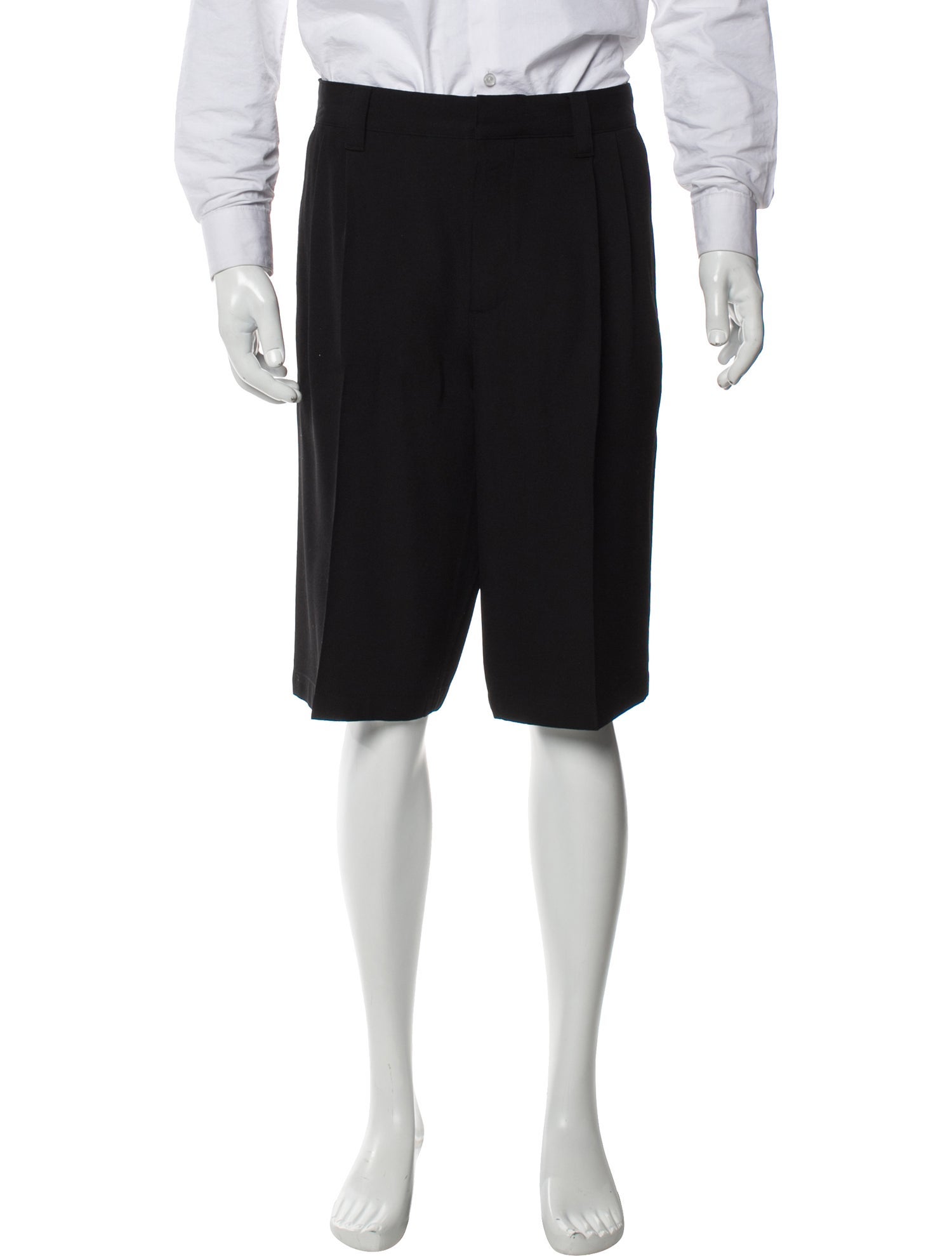 Burberry Wool Jogger Shorts