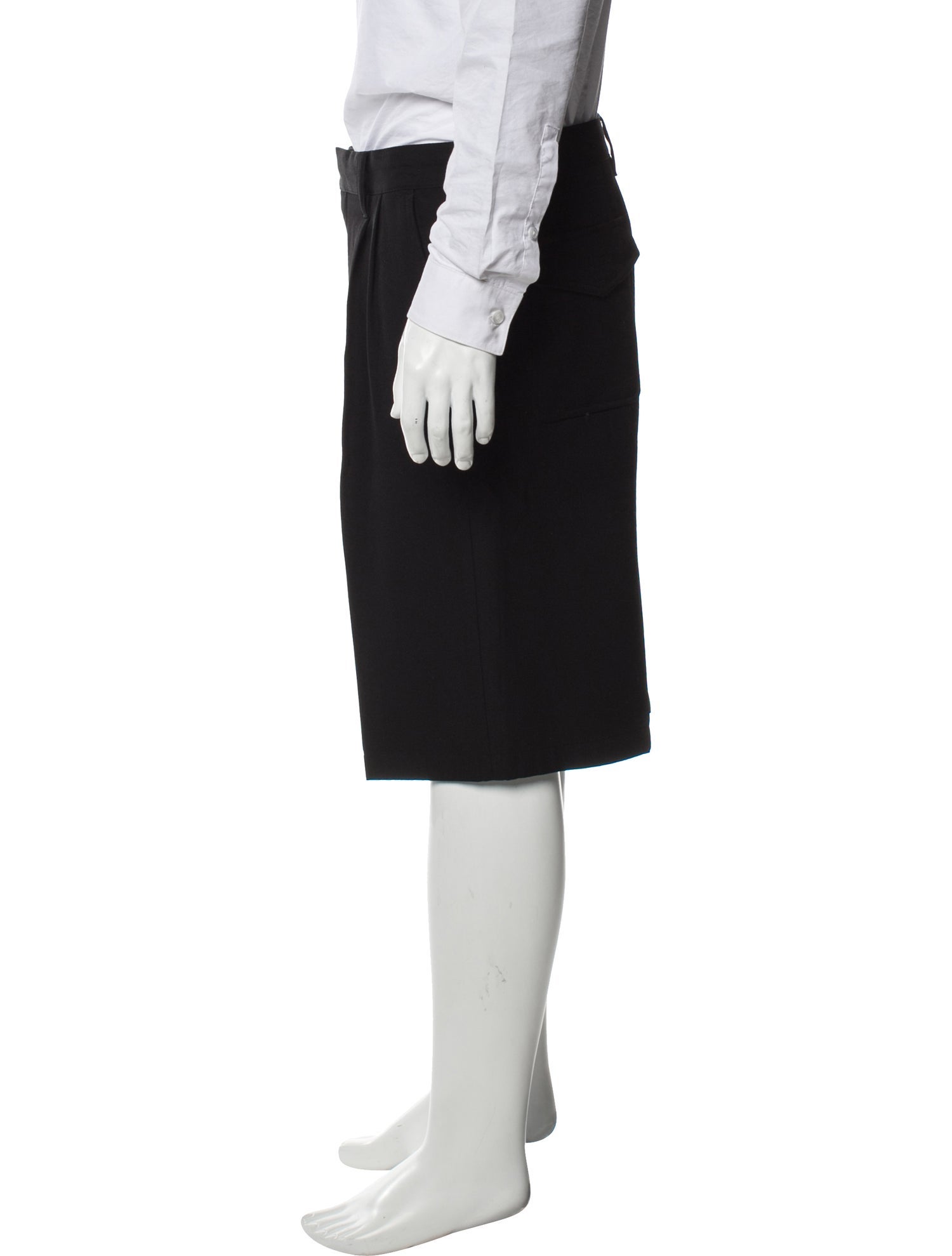 Burberry Wool Jogger Shorts