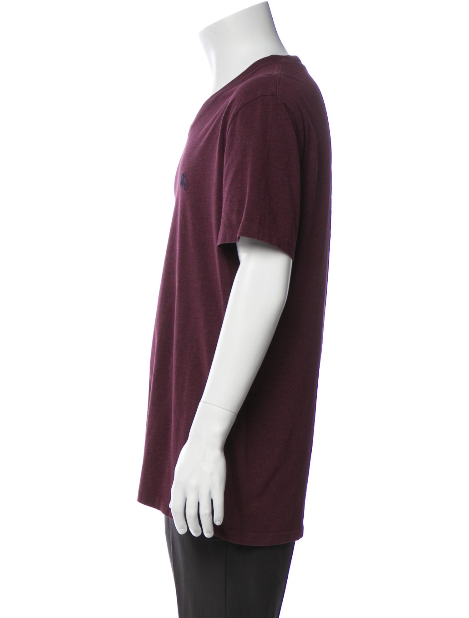 Burberry V-Neck Short Sleeve T-Shirt