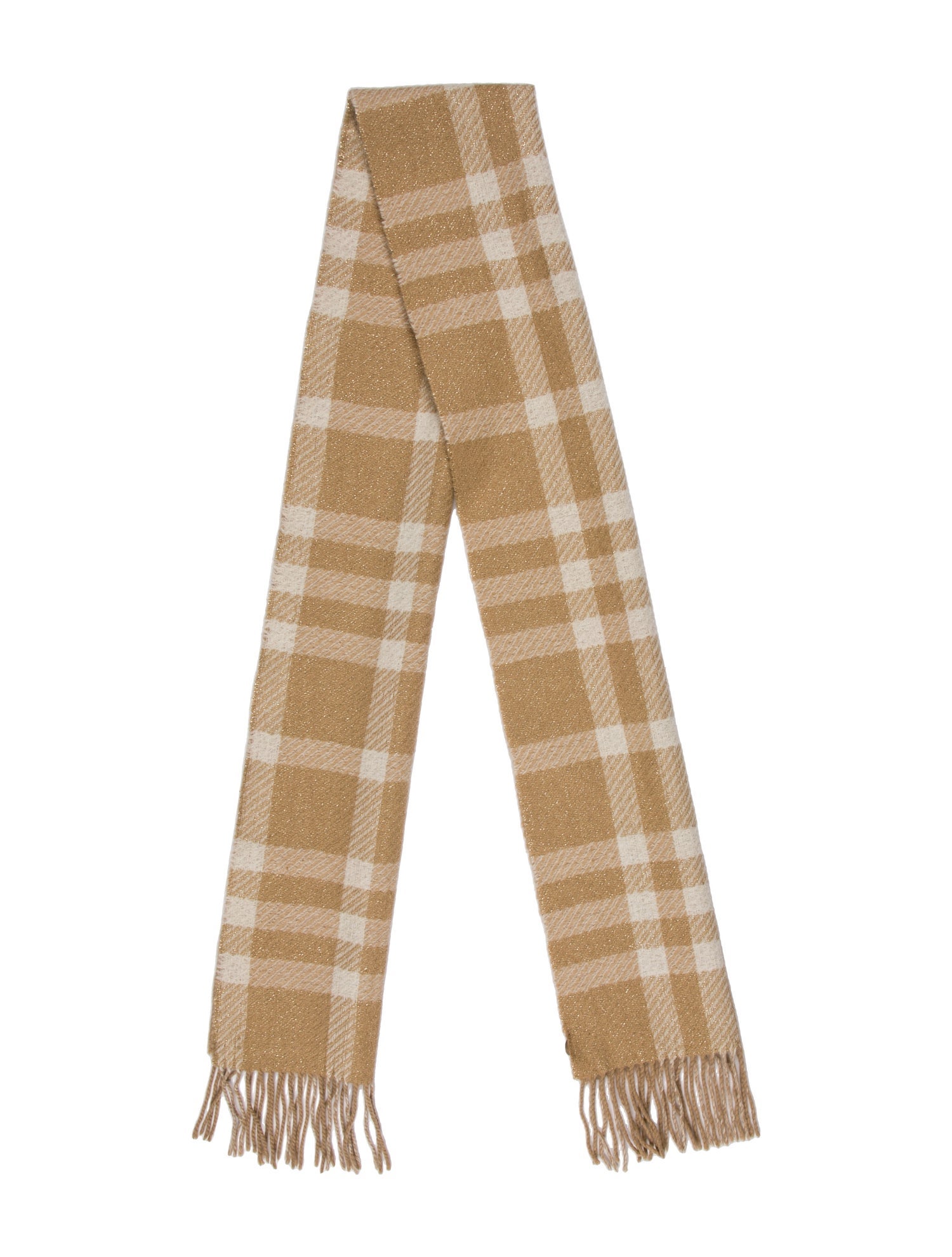 Burberry Cashmere Striped Scarf