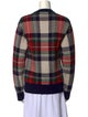 Burberry Exploded Check Pattern Cashmere Pullover