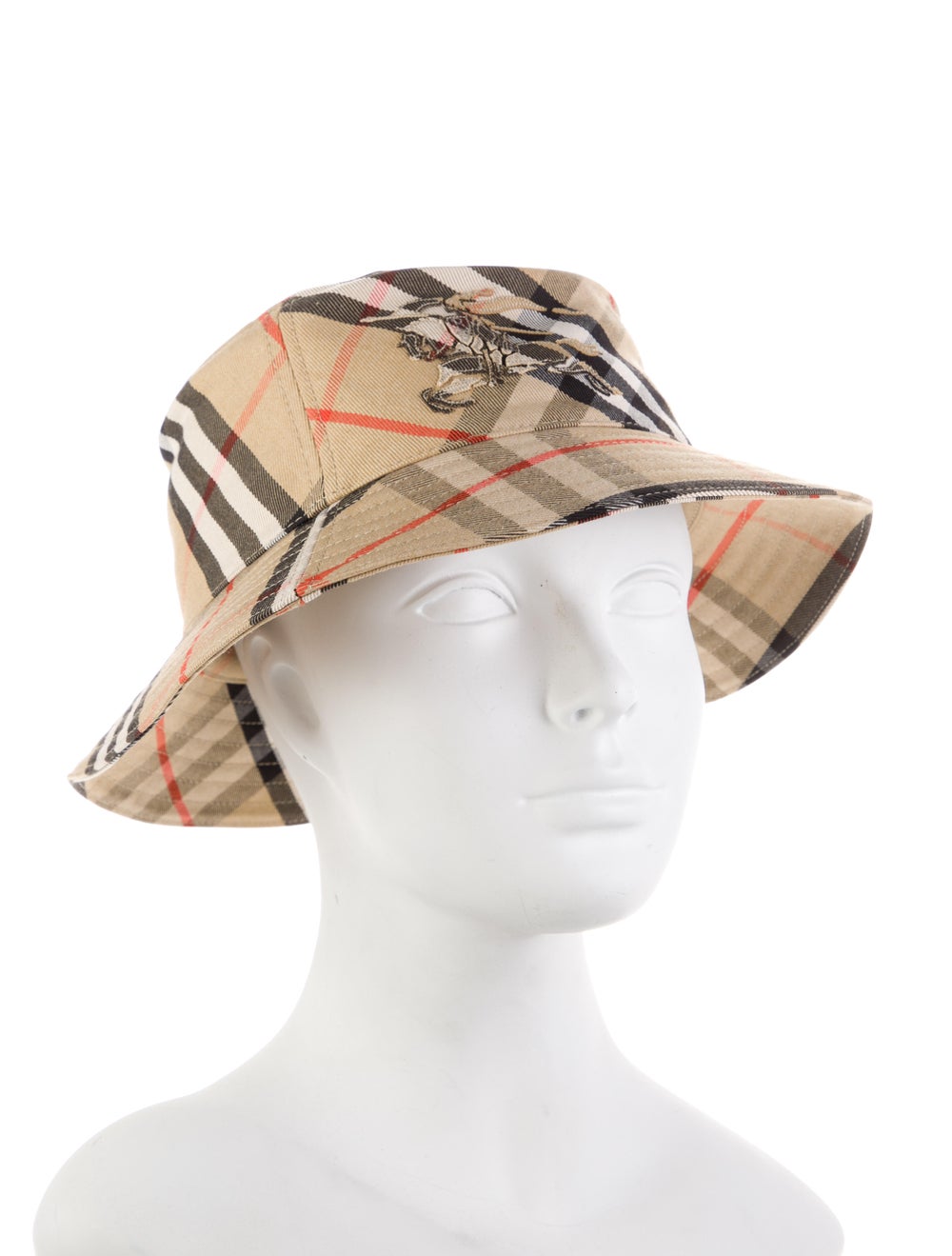 Women's Neutral-Patterned Polyester Burberry Buck… - image 2