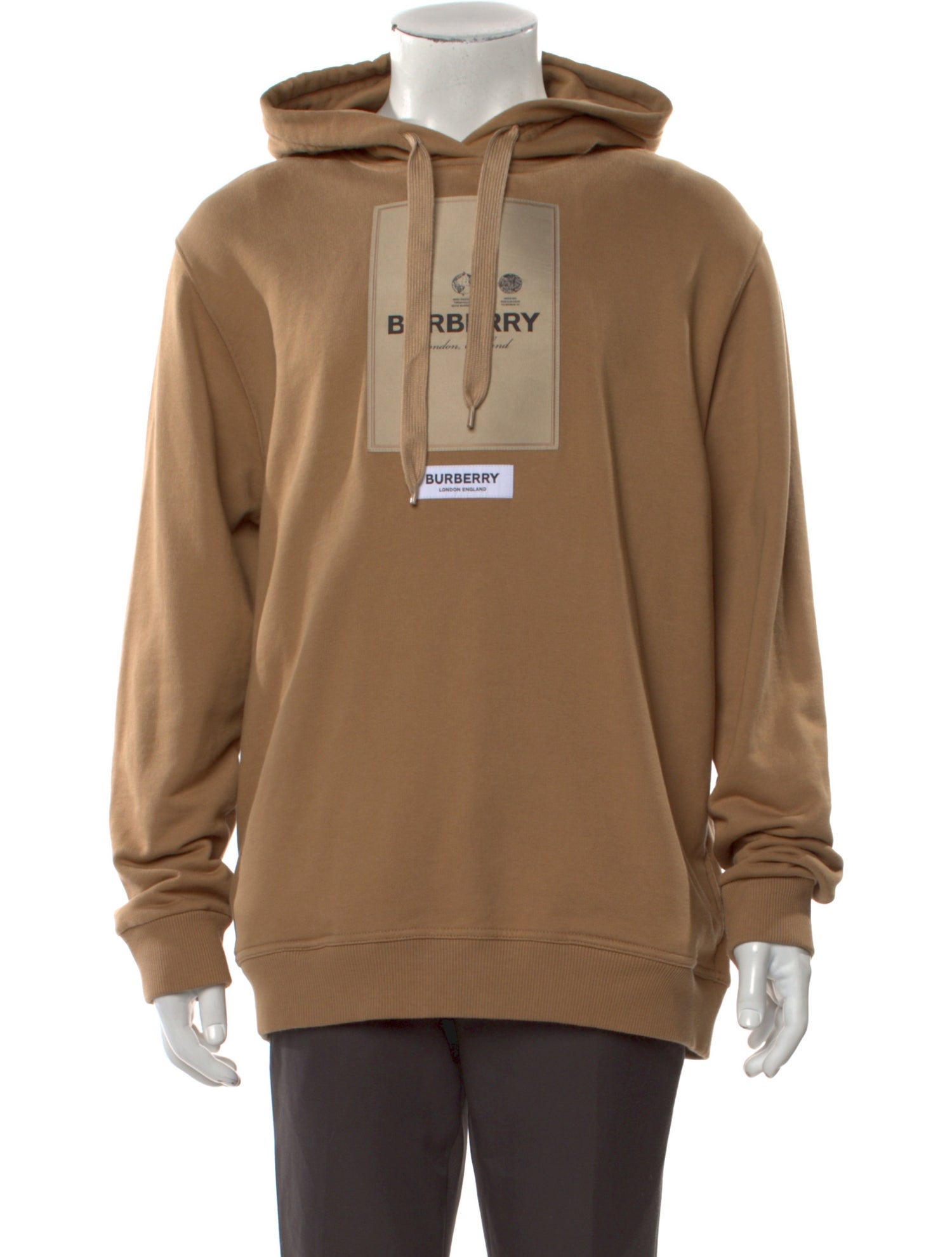 Burberry Graphic Print Crew Neck Hoodie