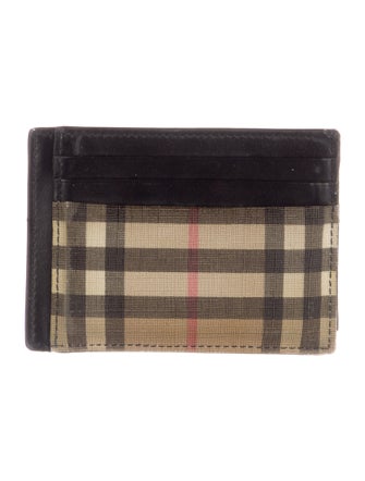 Burberry Nova Check Pattern Wallet