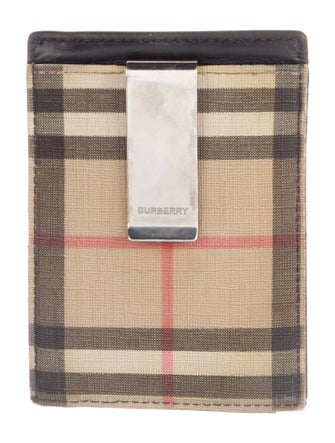 Burberry Nova Check Pattern Wallet