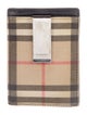 Burberry Nova Check Pattern Wallet