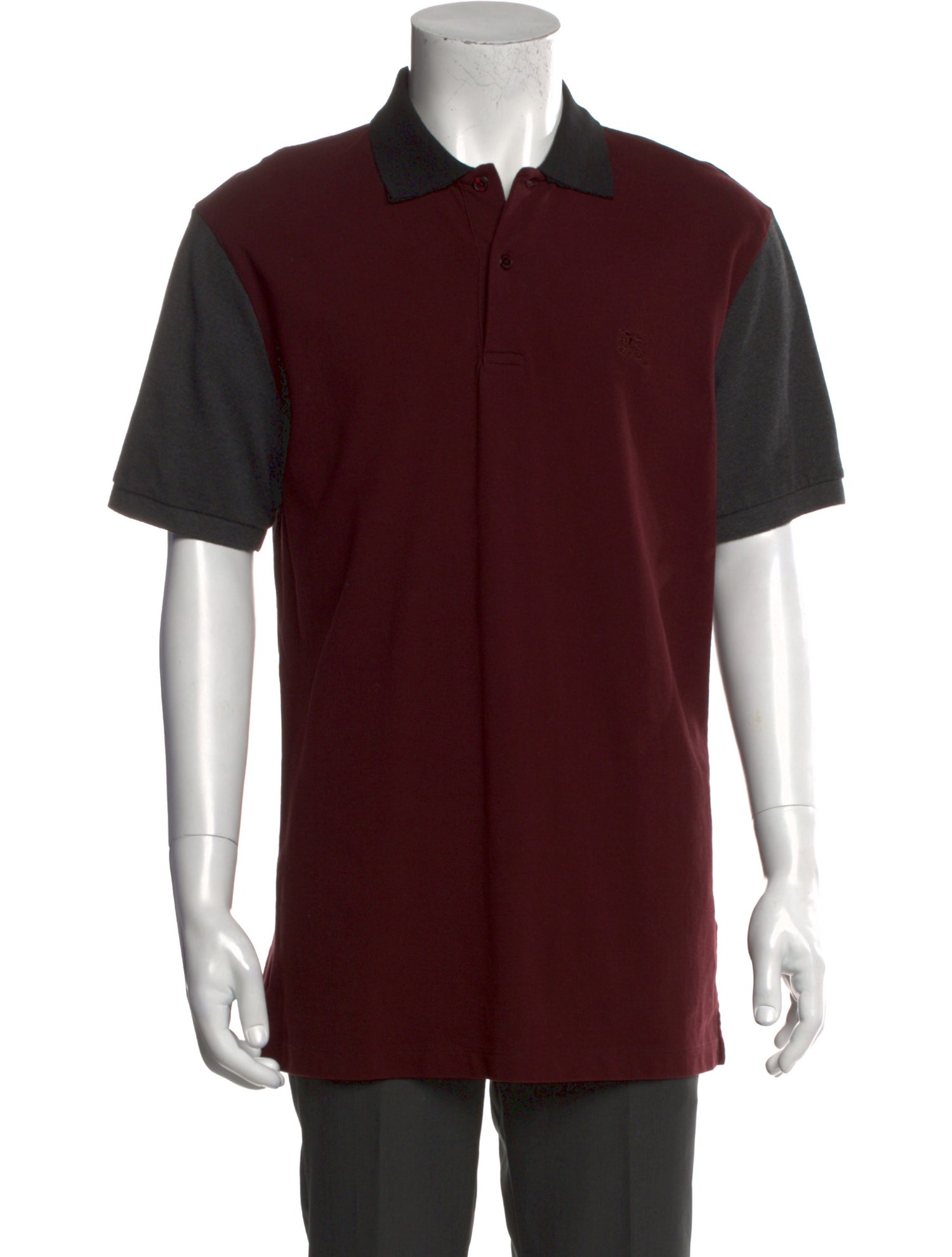 Burberry Nova Check Pattern Collar Polo Shirt