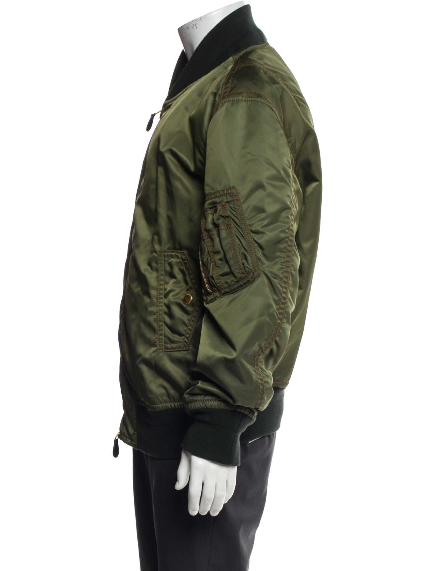 Burberry Graphic Print Bomber Jacket