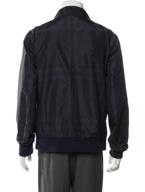 Burberry Exploded Check Pattern Bomber Jacket