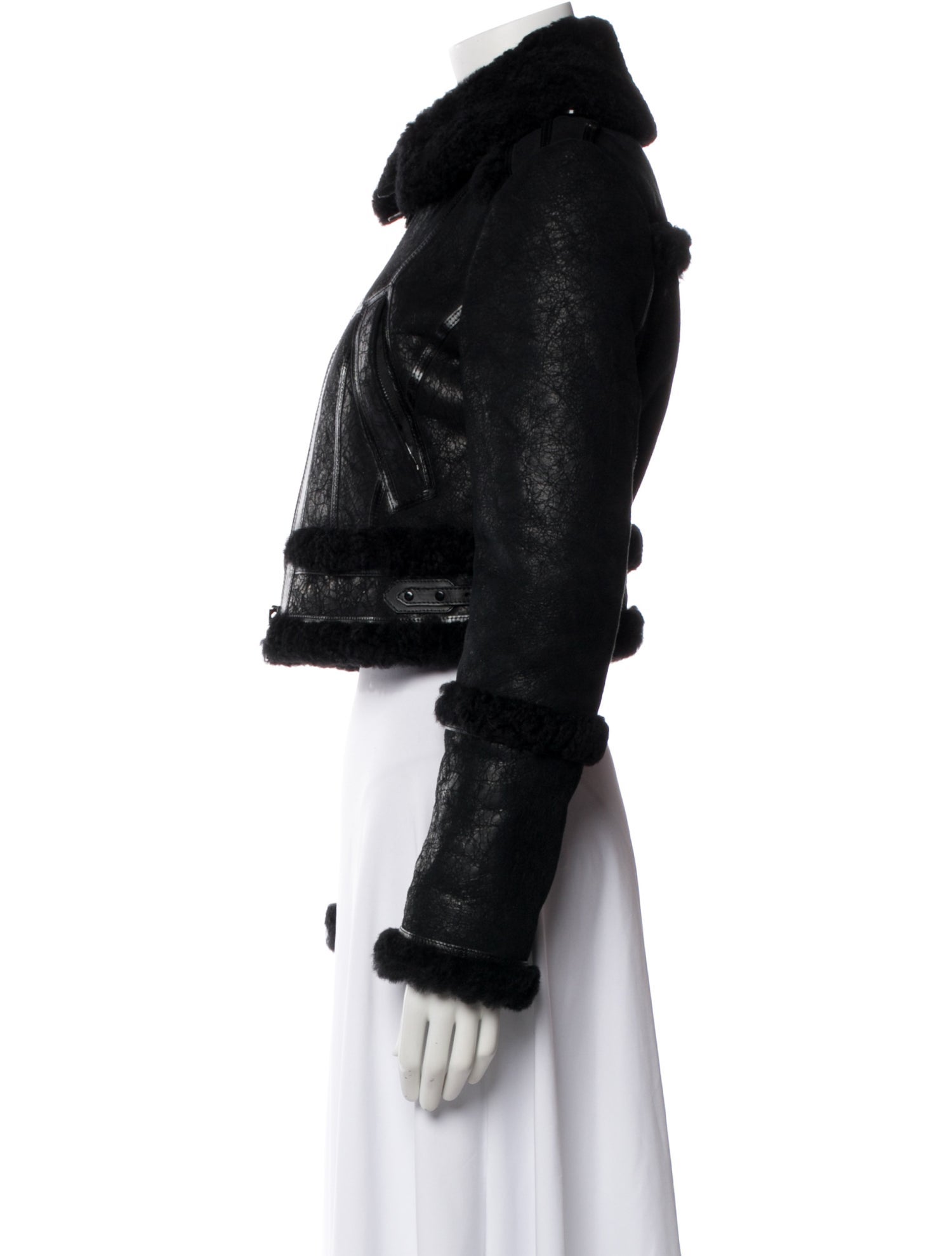 Burberry London Shearling Fur Jacket