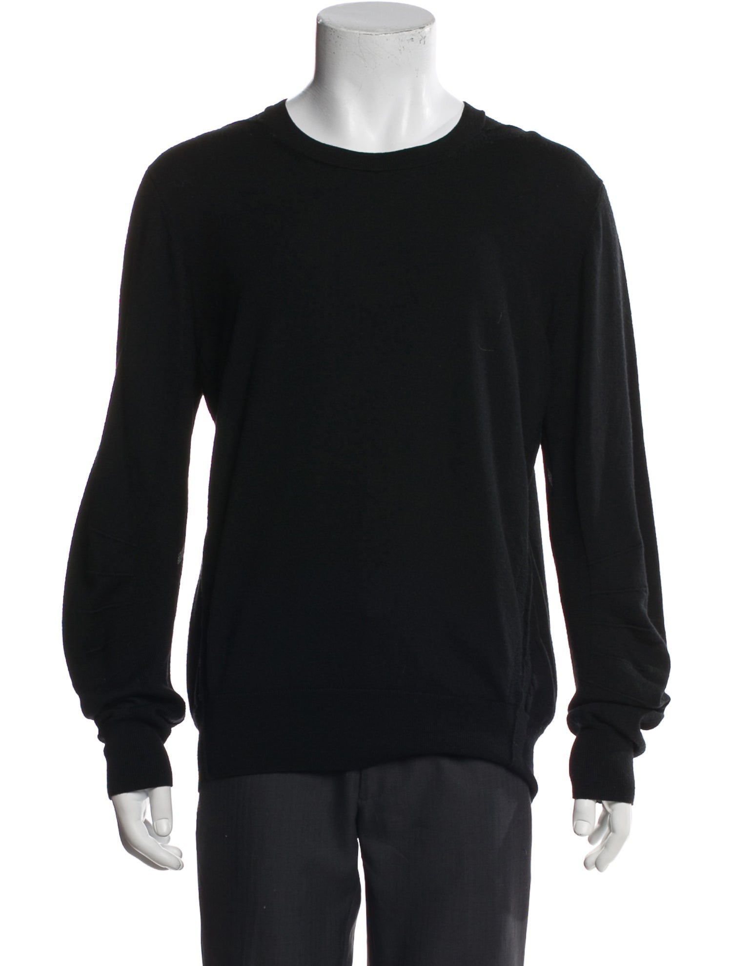 Burberry Exploded Check Pattern Merino Wool Pullover