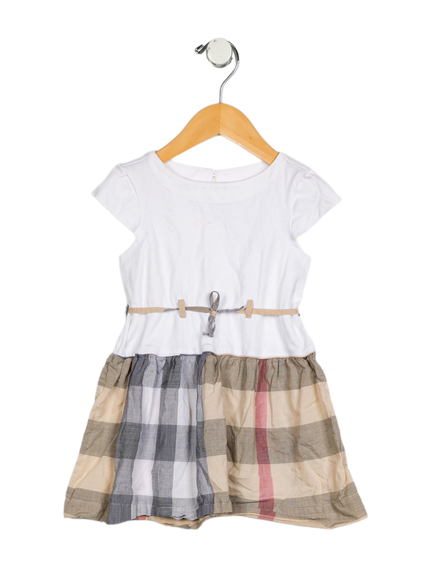 Burberry Toddler Girls' House Check Short Sleeve Dress