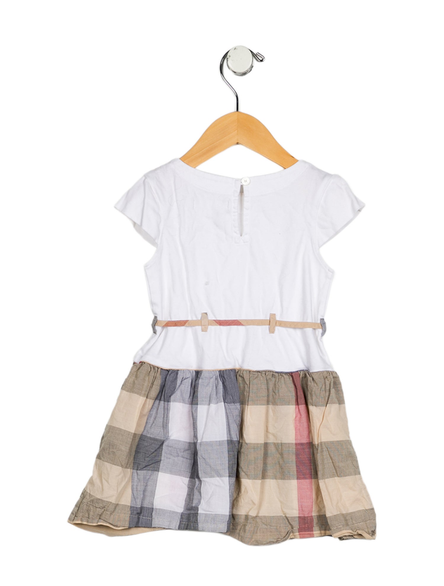 Burberry Toddler Girls' House Check Short Sleeve Dress